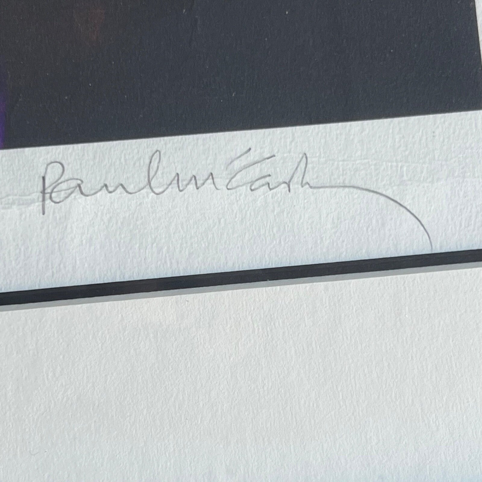 PAUL McCARTNEY * JSA * Autograph Limited Edition 23x17 SIGNED Print * BEATLES