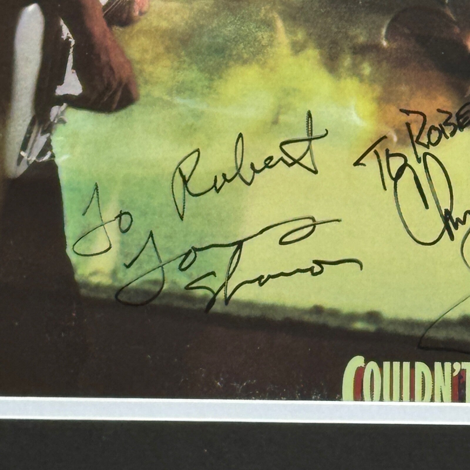 STEVIE RAY VAUGHAN * PSA * Autograph WEATHER LP Album Signed w/ Double Trouble