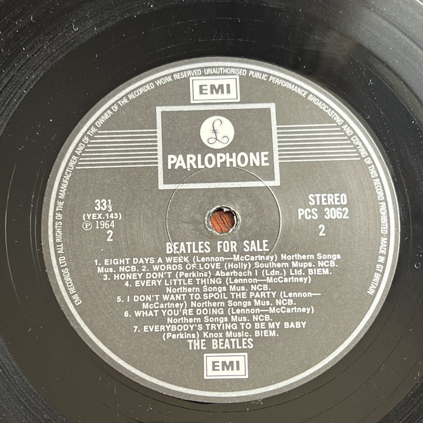 PAUL McCARTNEY * Beckett Autograph BEATLES FOR SALE LP Album Signed * Perry Cox