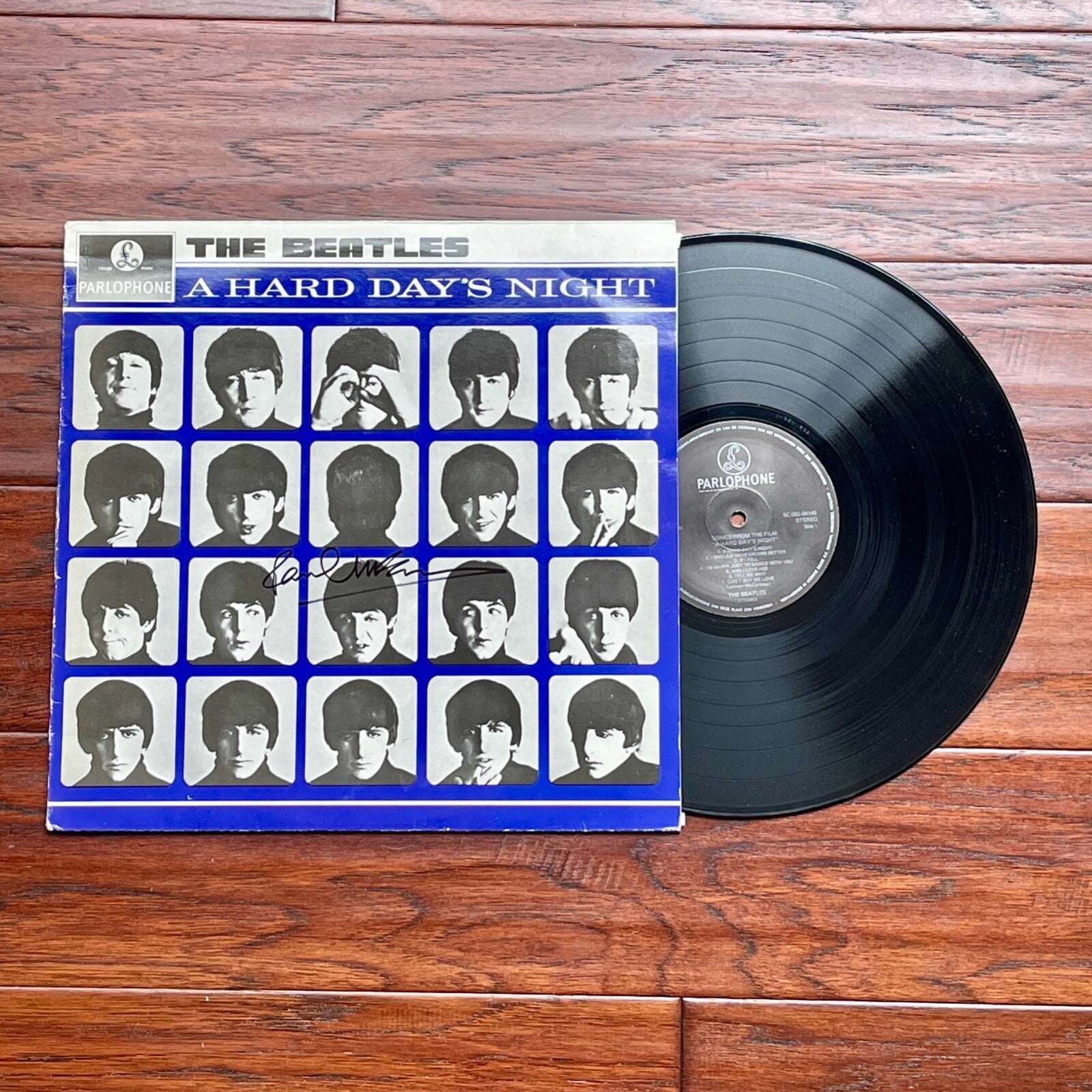 PAUL McCARTNEY * JSA * Autograph HARD DAY'S NIGHT LP Album Signed * CAIAZZO