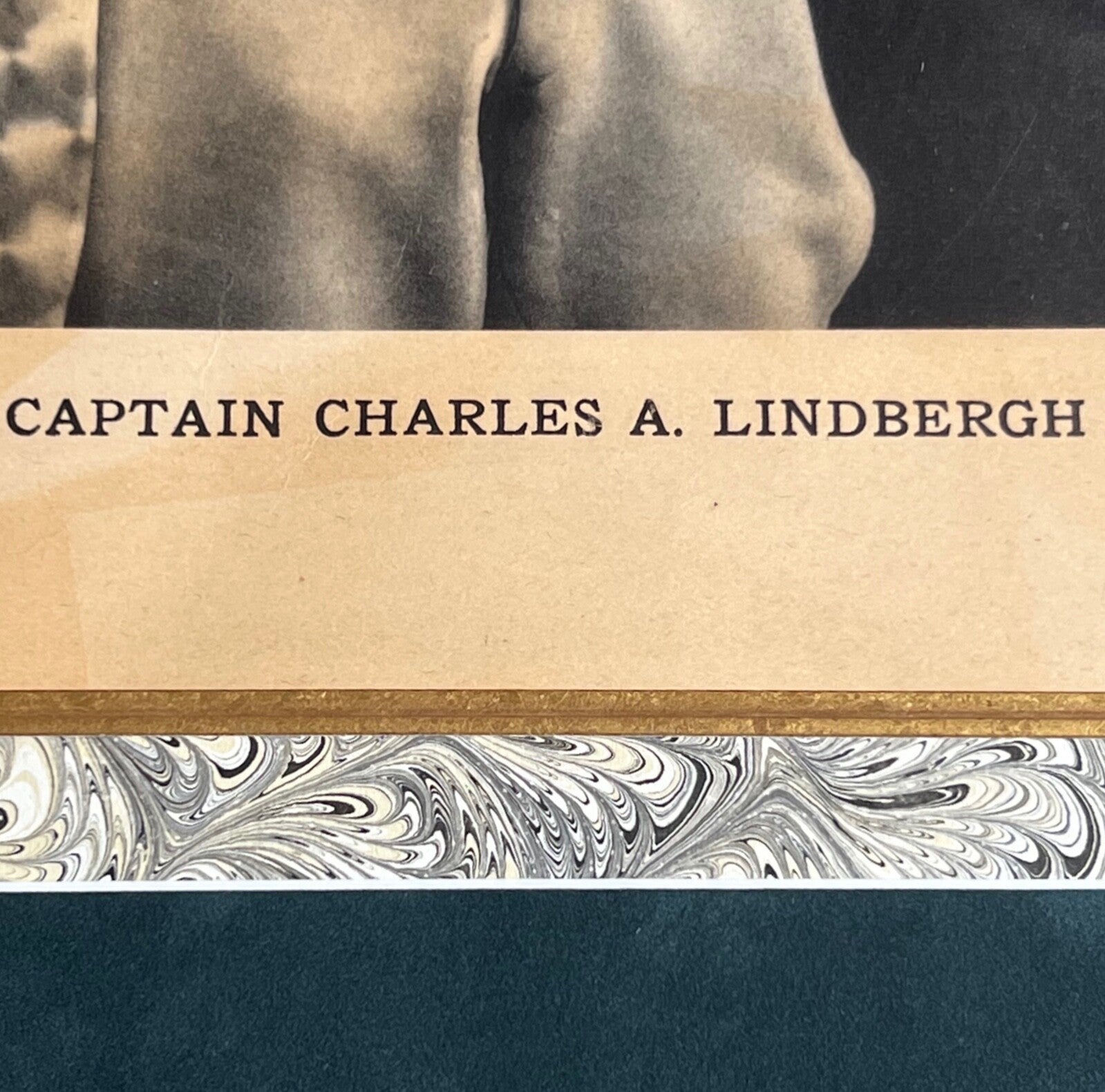 CHARLES LINDBERGH * JSA * Autograph SPIRIT OF ST. LOUIS Photo XL Portrait Signed