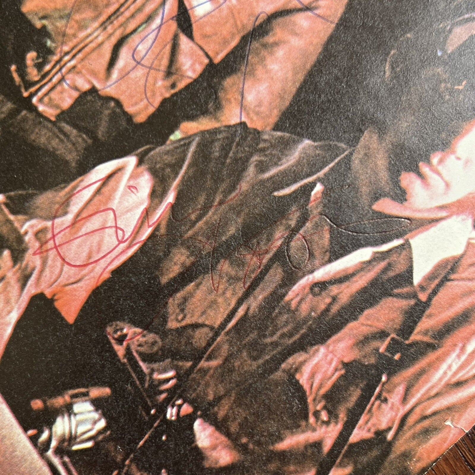 CREAM * PSA/DNA * Eric Clapton Jack Bruce Autograph Signed Album Print Fresh