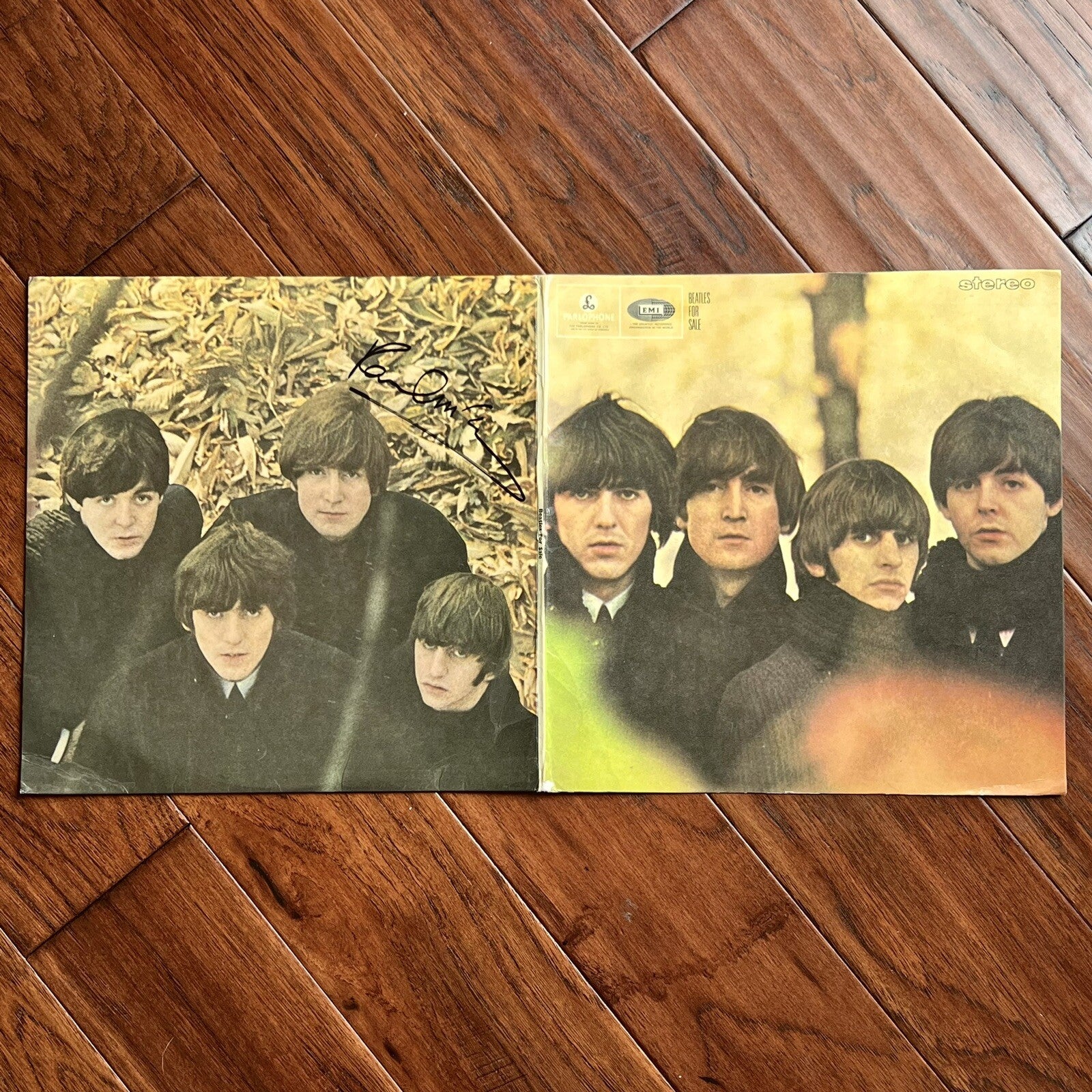 PAUL McCARTNEY * Beckett Autograph BEATLES FOR SALE LP Album Signed * Perry Cox