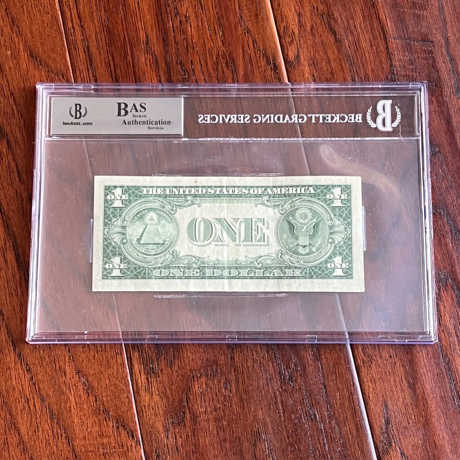 HARRY S TRUMAN * BAS Beckett * Autograph $1 Dollar Bill Signed * BUCK STOPS HERE