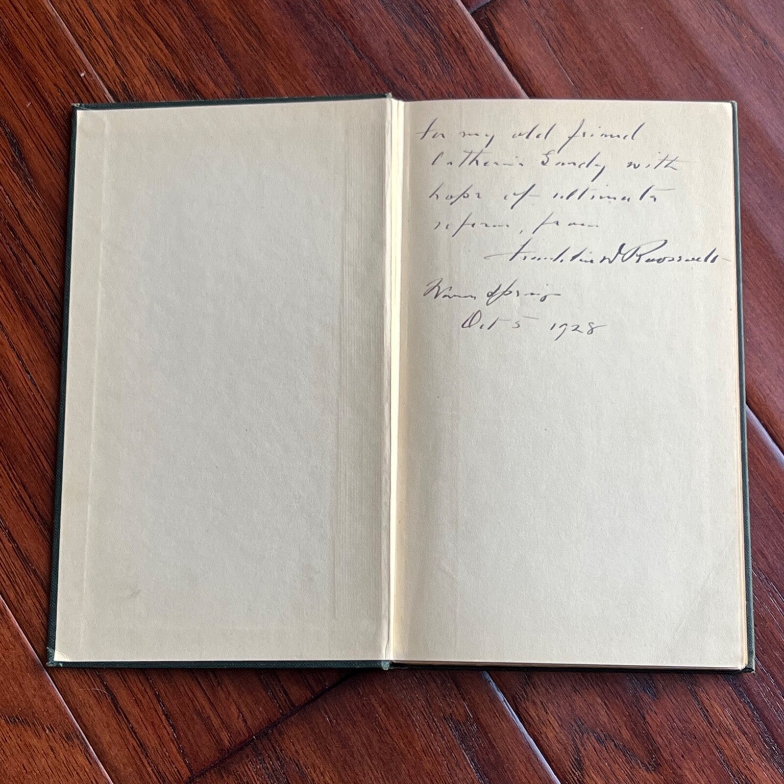 FRANKLIN D. ROOSEVELT * PSA * Autograph "Happy Warrior" Convention Speech Signed