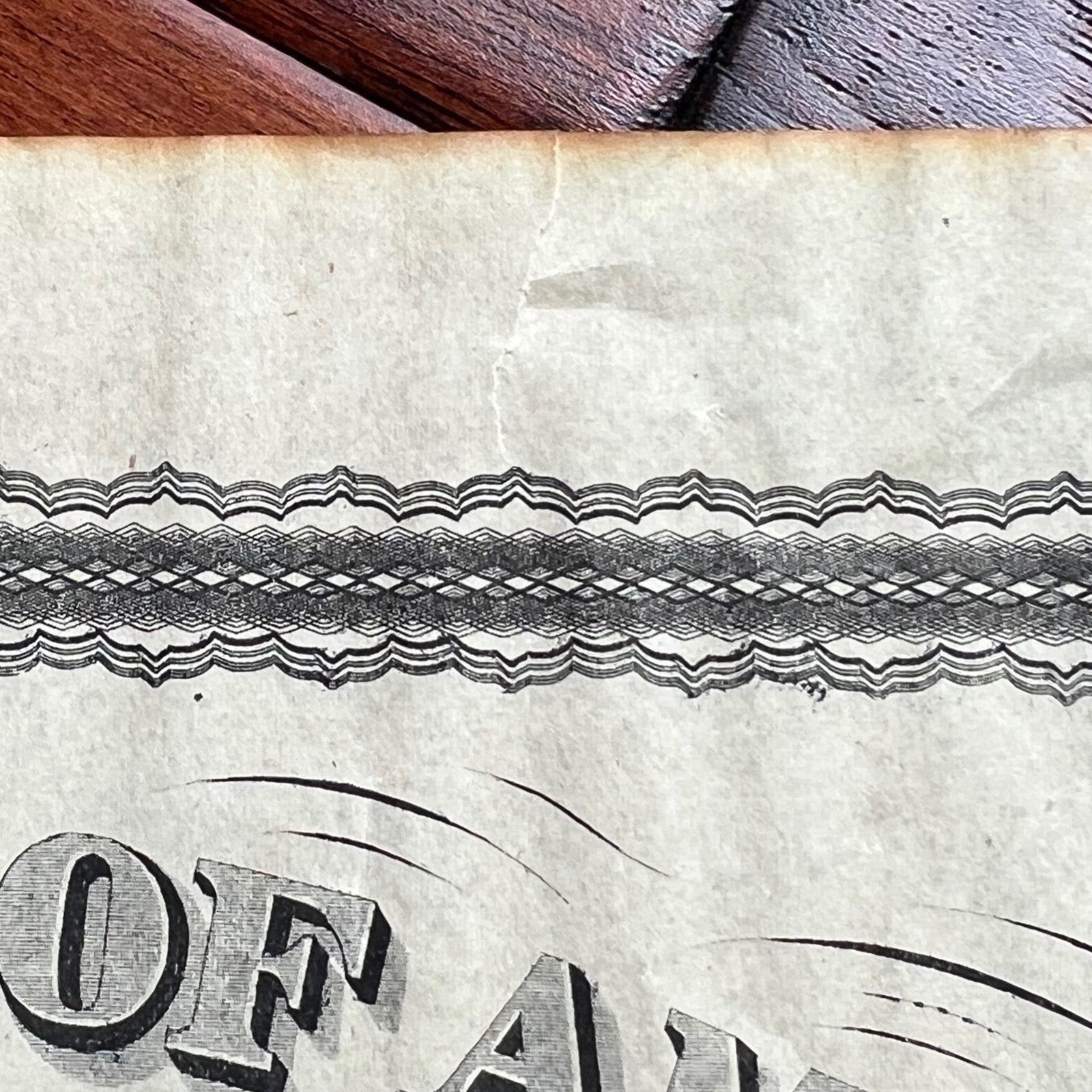 ANTONIO LOPEZ DE SANTA ANNA * PSA/DNA * Autograph Bond Certificate Signed Alamo