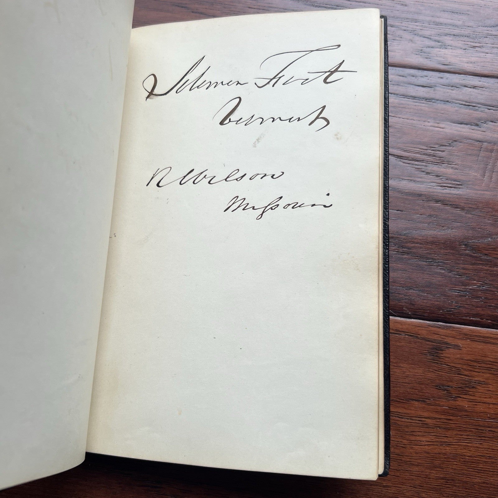 ABRAHAM LINCOLN * PSA * His PERSONAL AUTOGRAPH ALBUM Signed * EMANCIPATION Day