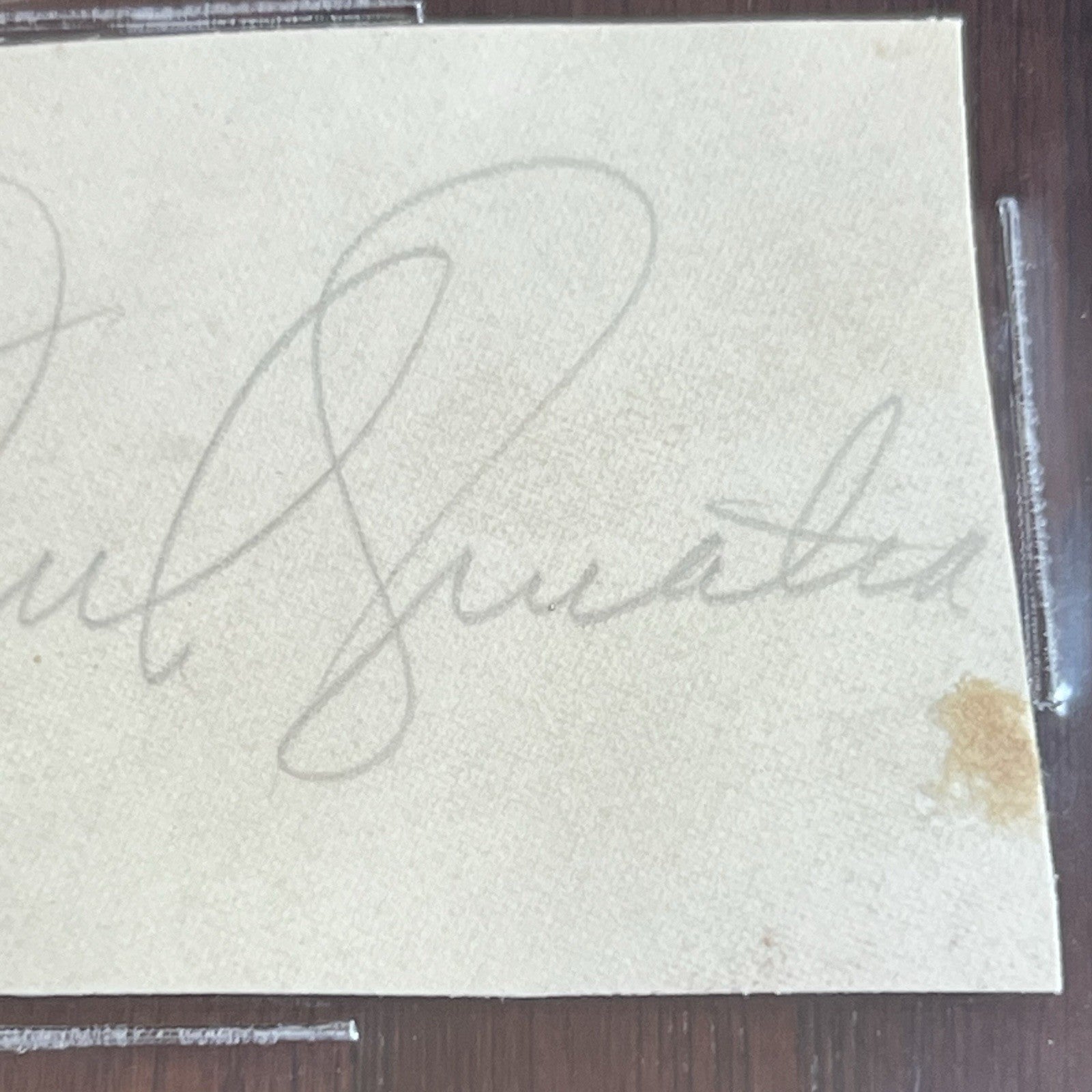 FRANK SINATRA * Beckett BAS * Authentic Cut Signature Autograph From 1940 Signed