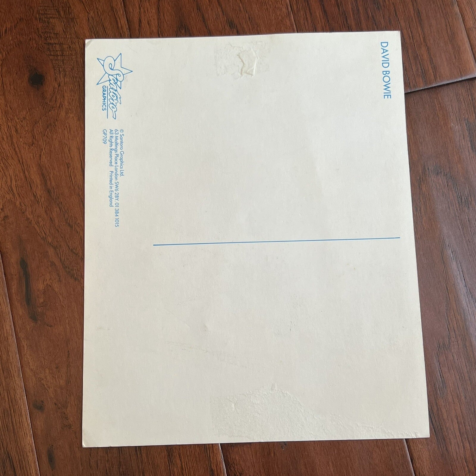 DAVID BOWIE * PSA/DNA * Hand Signed 1985 Promotional Photo Autograph