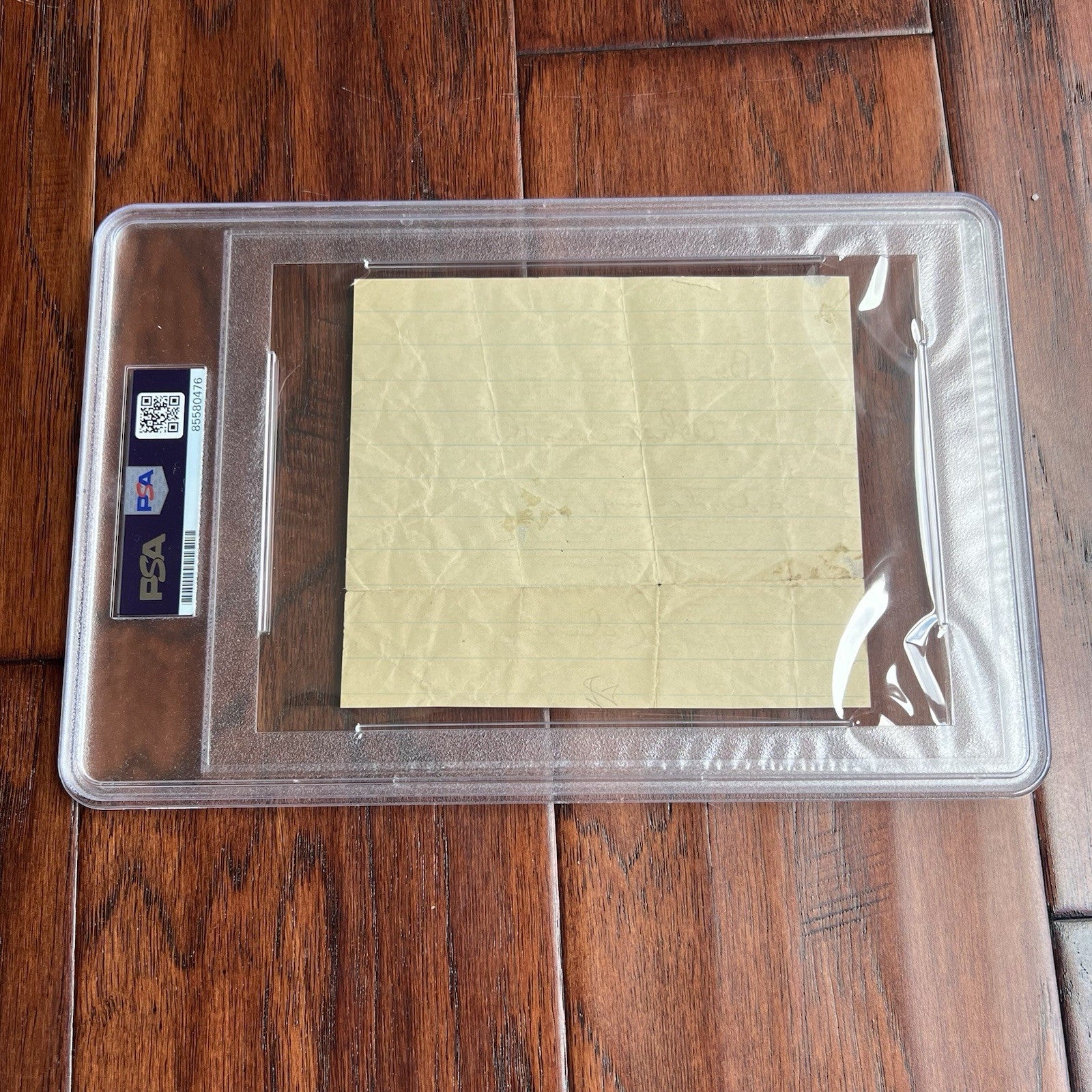 THOMAS EDISON * PSA/DNA * Autograph Handwritten Advertising Note Signed