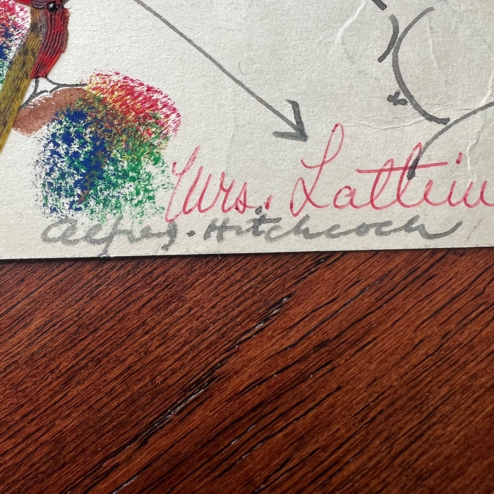 ALFRED HITCHCOCK * JSA Autograph Sketch SIGNED SELF-PORTRAIT Drawing CARICATURE