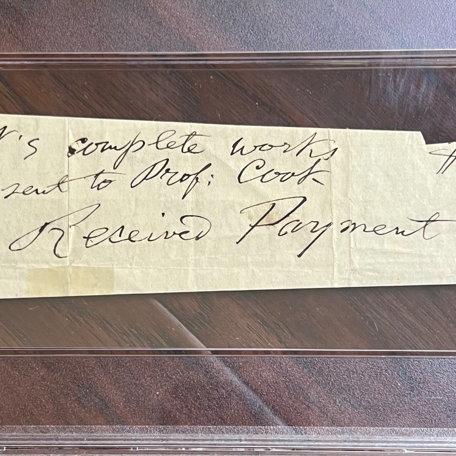 WALT WHITMAN * PSA/DNA * Autograph CUT Signed "WW" * "Leaves of Grass" POET
