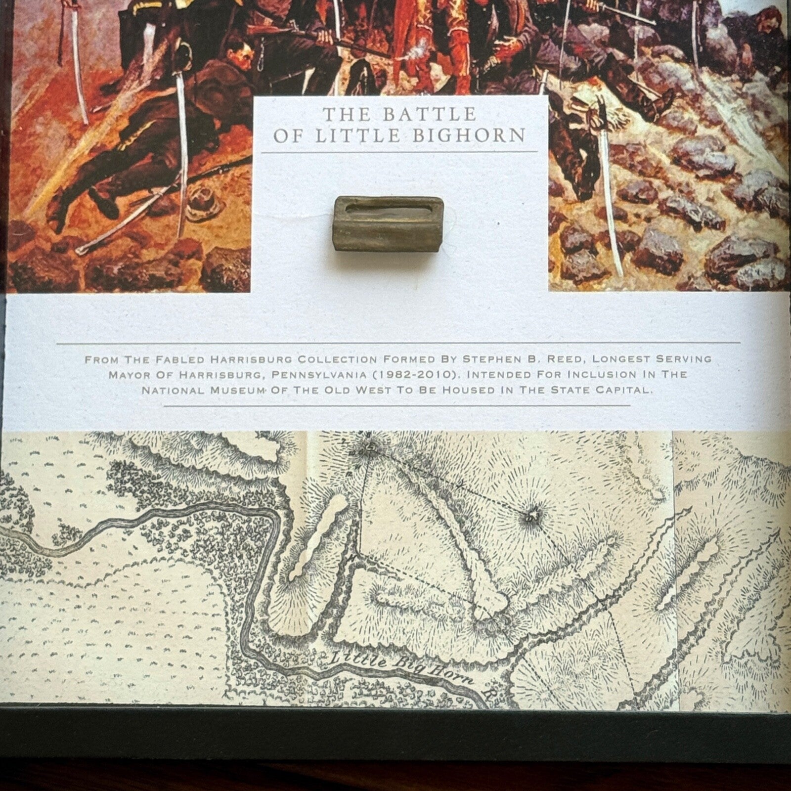 CUSTER'S LAST STAND * Original BATTLEFIELD DUG Artifact * LITTLE BIGHORN * COA