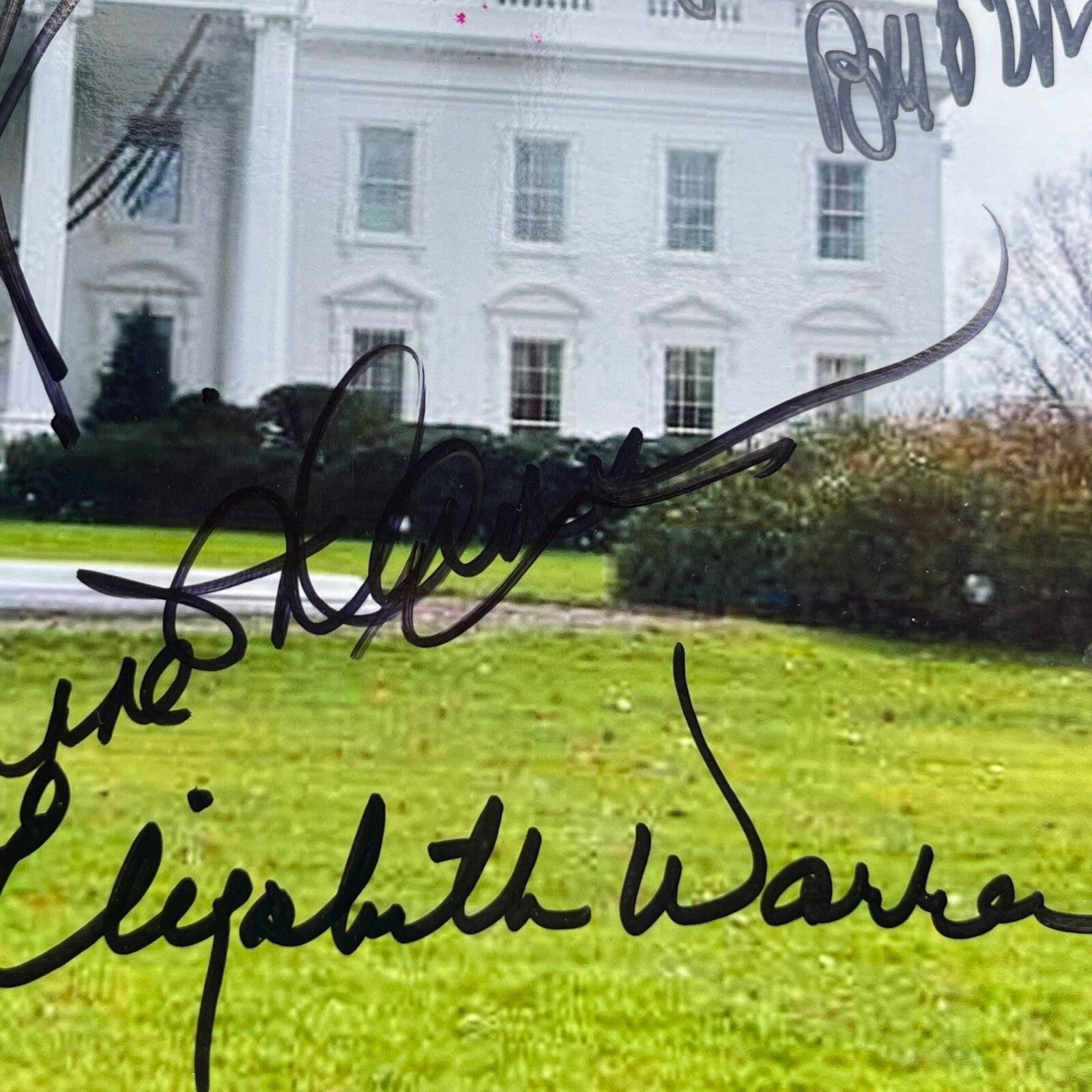 JOE BIDEN & KAMALA HARRIS * BAS * Autograph WHITE HOUSE Photo Signed * Buttigieg