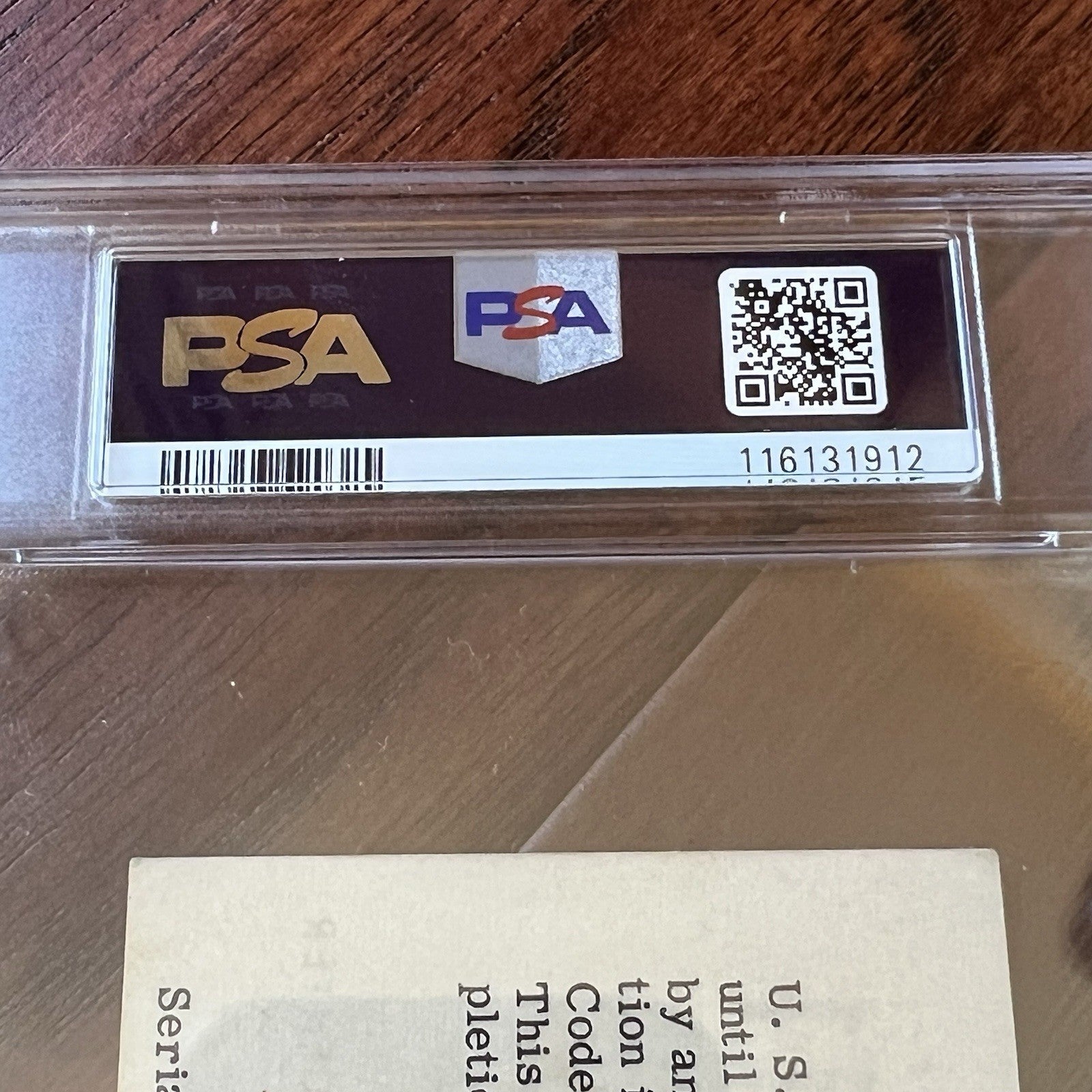 APOLLO 11 * PSA * NASA PRESS PASS Badge 1969 Moon Landing * POP 1
