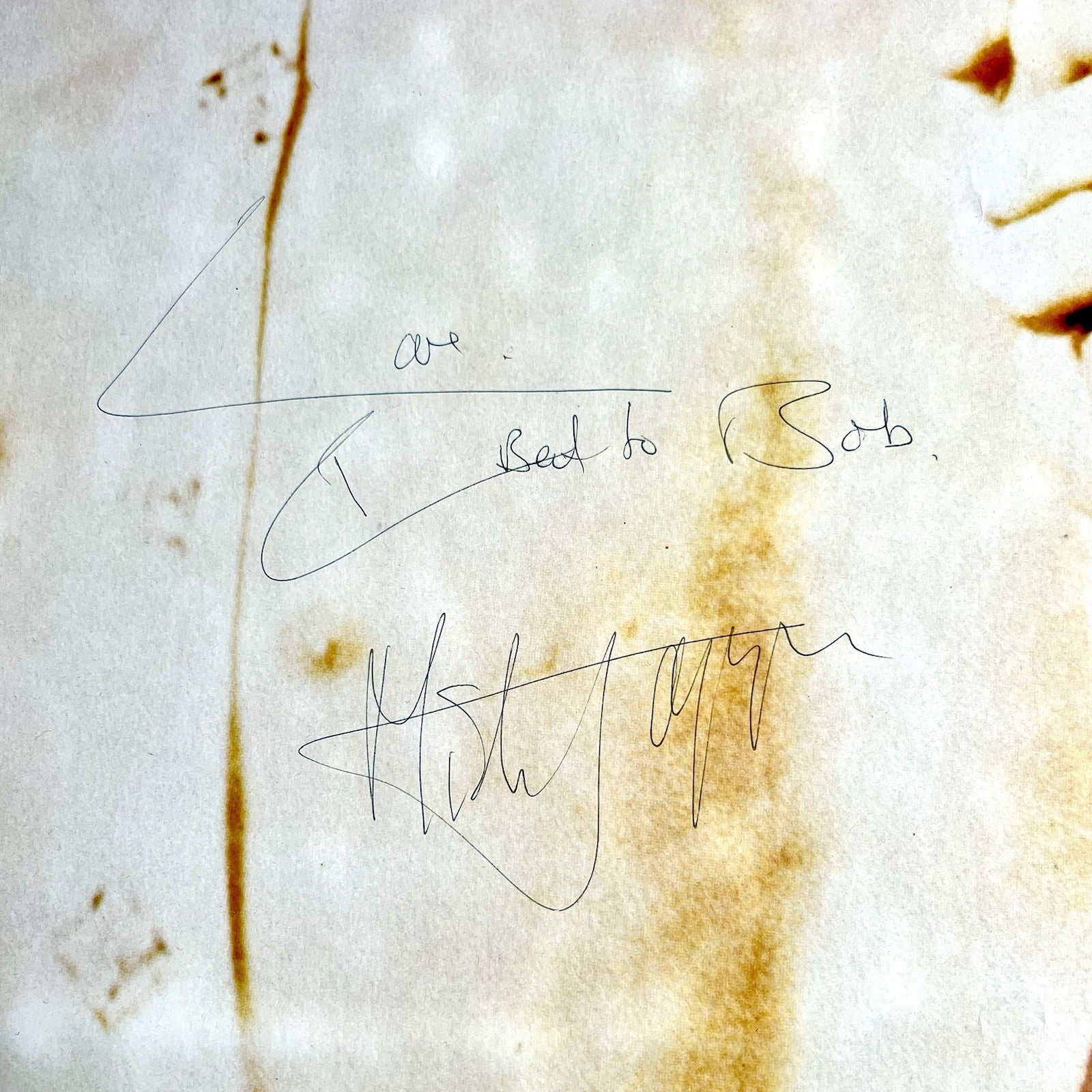 MICK JAGGER * PSA * Autograph XXL 1970s Concert Poster Signed * Rolling Stones