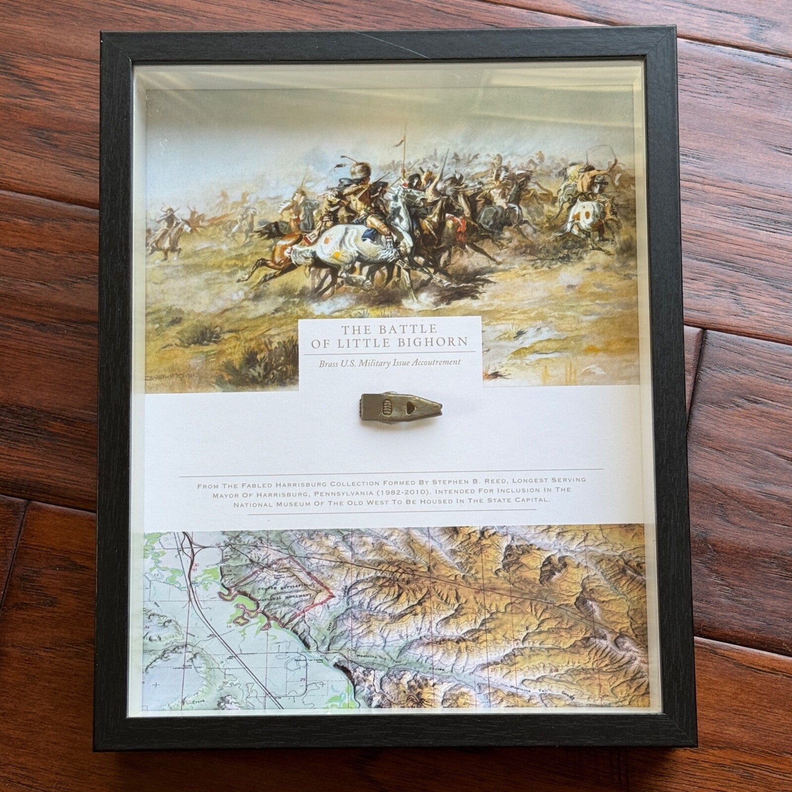 CUSTER'S LAST STAND * Original BATTLEFIELD DUG Artifact * LITTLE BIGHORN * COA