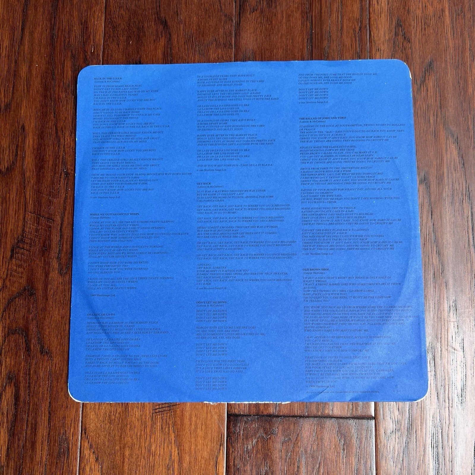 PAUL McCARTNEY & GEORGE MARTIN * PSA *  Autograph BEATLES 1967-1970 Album Signed