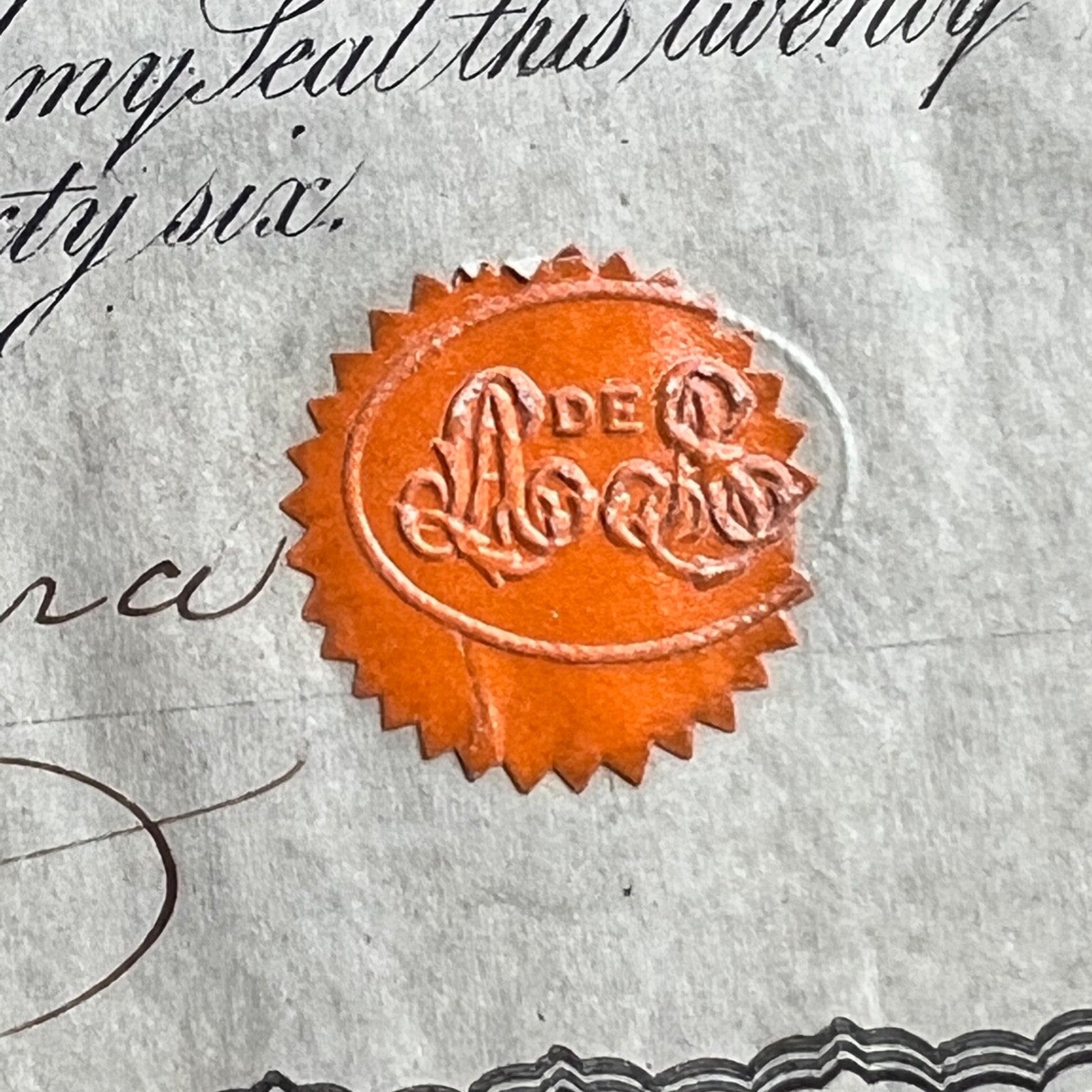 ANTONIO LOPEZ DE SANTA ANNA * PSA/DNA * Autograph Bond Certificate Signed Alamo