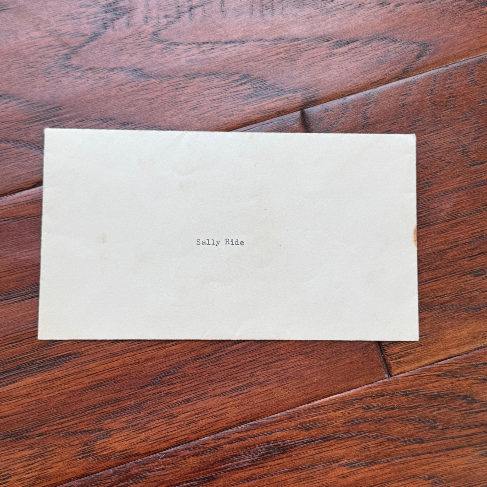 SALLY RIDE * Ride Estate Signed COA * Her Owned FIRST MAN ON MOON Stamp Block