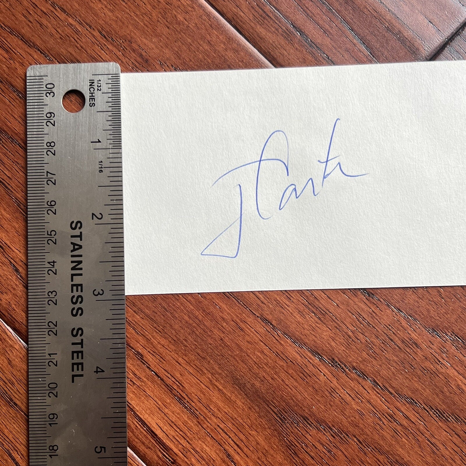 JIMMY CARTER * Beckett Signature Review * Autograph Signed 3x5 Cut Index BAS