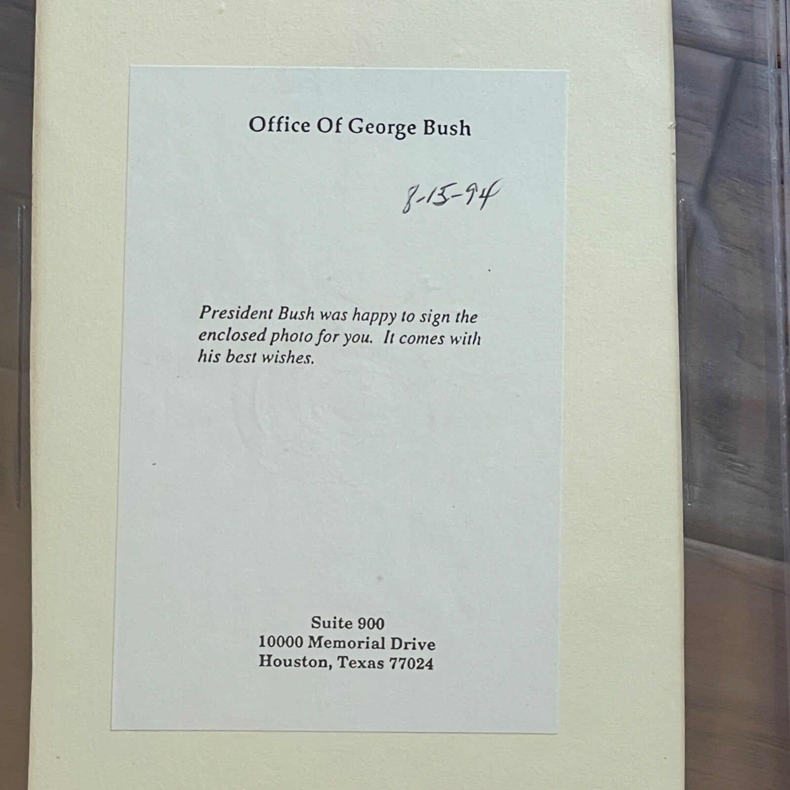 George HW Bush * BAS * Autograph Presidential Portrait BEP Engraving Signed