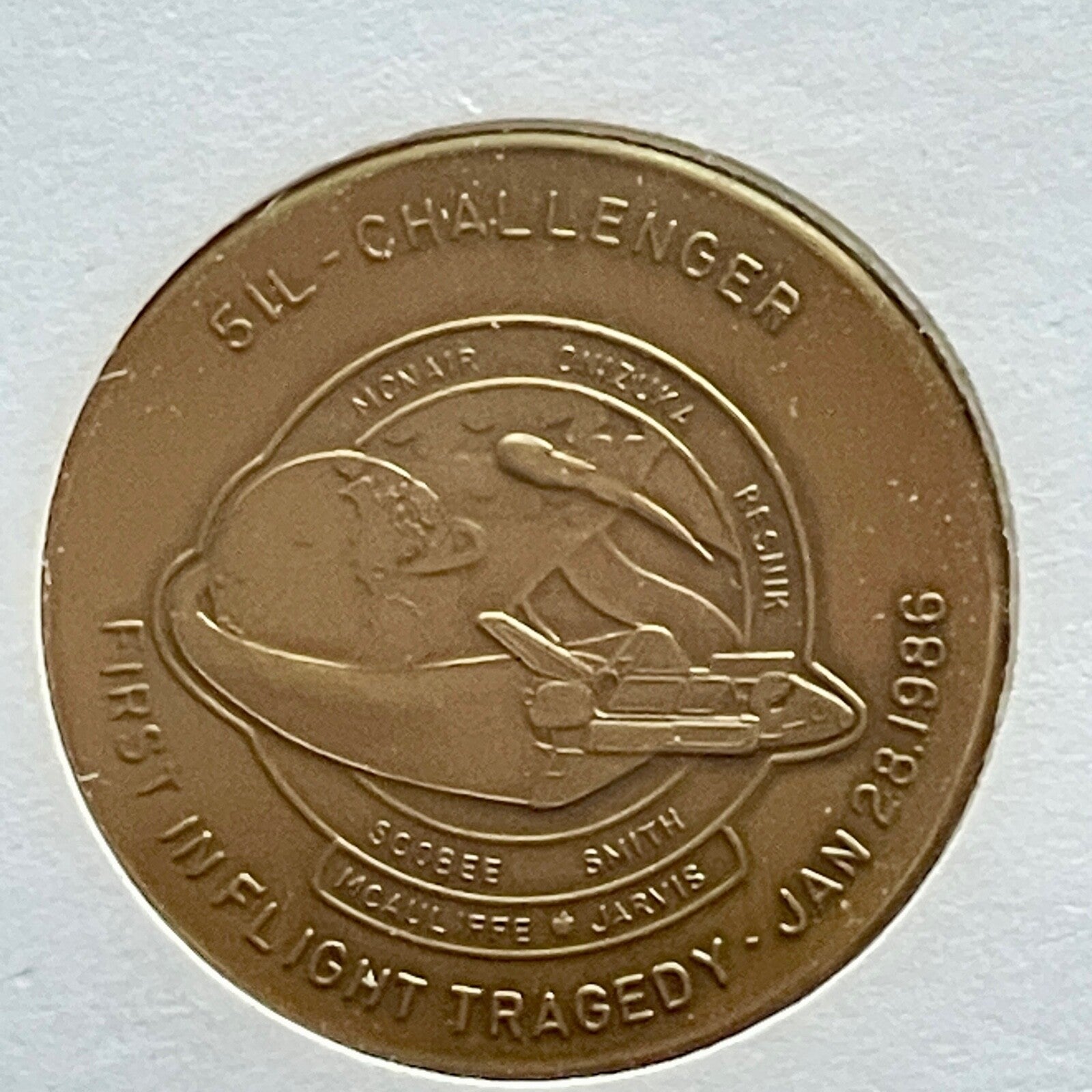 CHRISTA McAULIFFE * PSA Autograph LAUNCH DATE Signed Challenger Disaster STS 51L