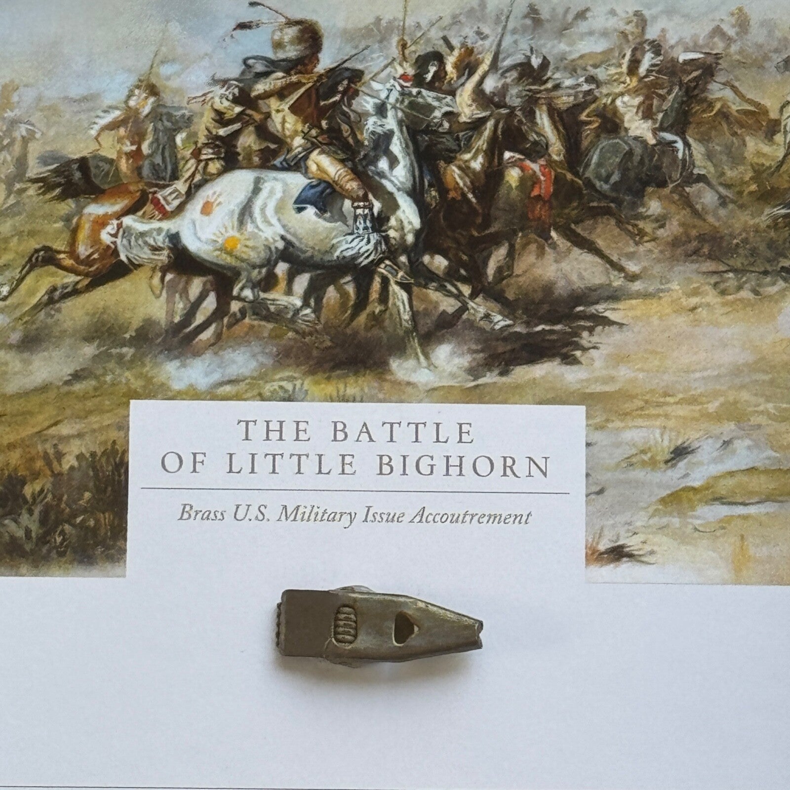 CUSTER'S LAST STAND * Original BATTLEFIELD DUG Artifact * LITTLE BIGHORN * COA