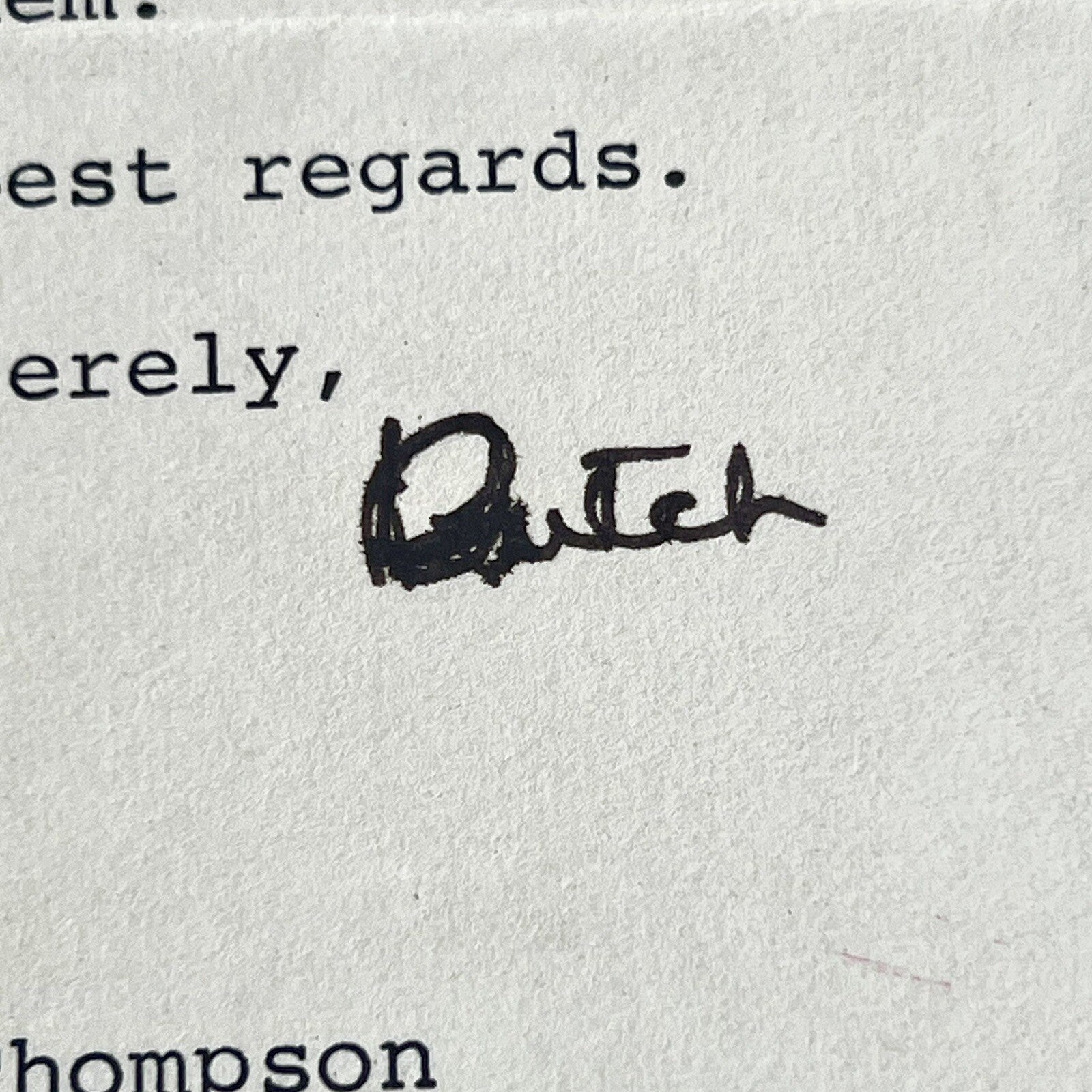 RONALD REAGAN * PSA * Autograph White House Letter Signed Dutch As President