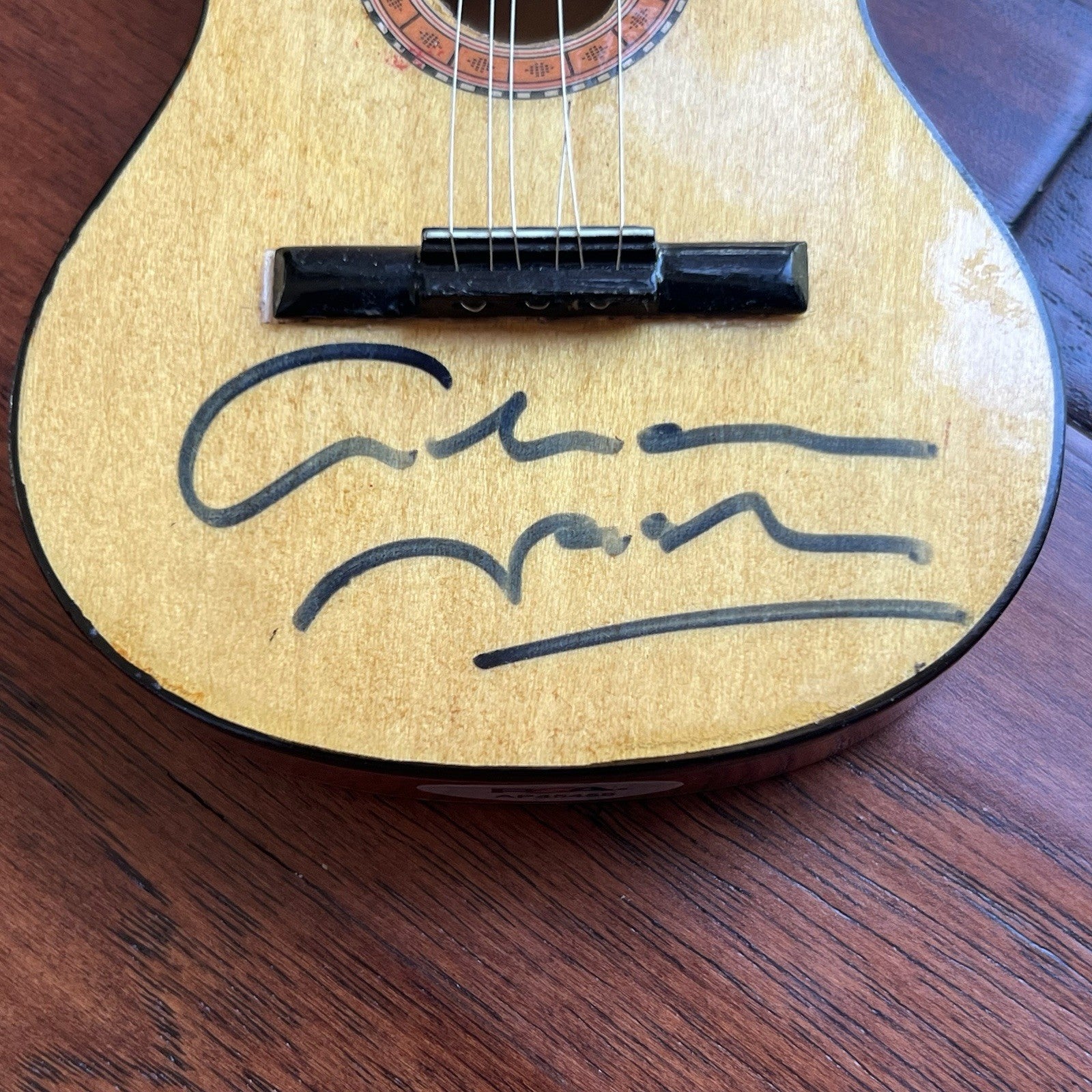CROSBY STILLS NASH & YOUNG * PSA * Autograph MINI GUITARS Signed CSNY Neil David