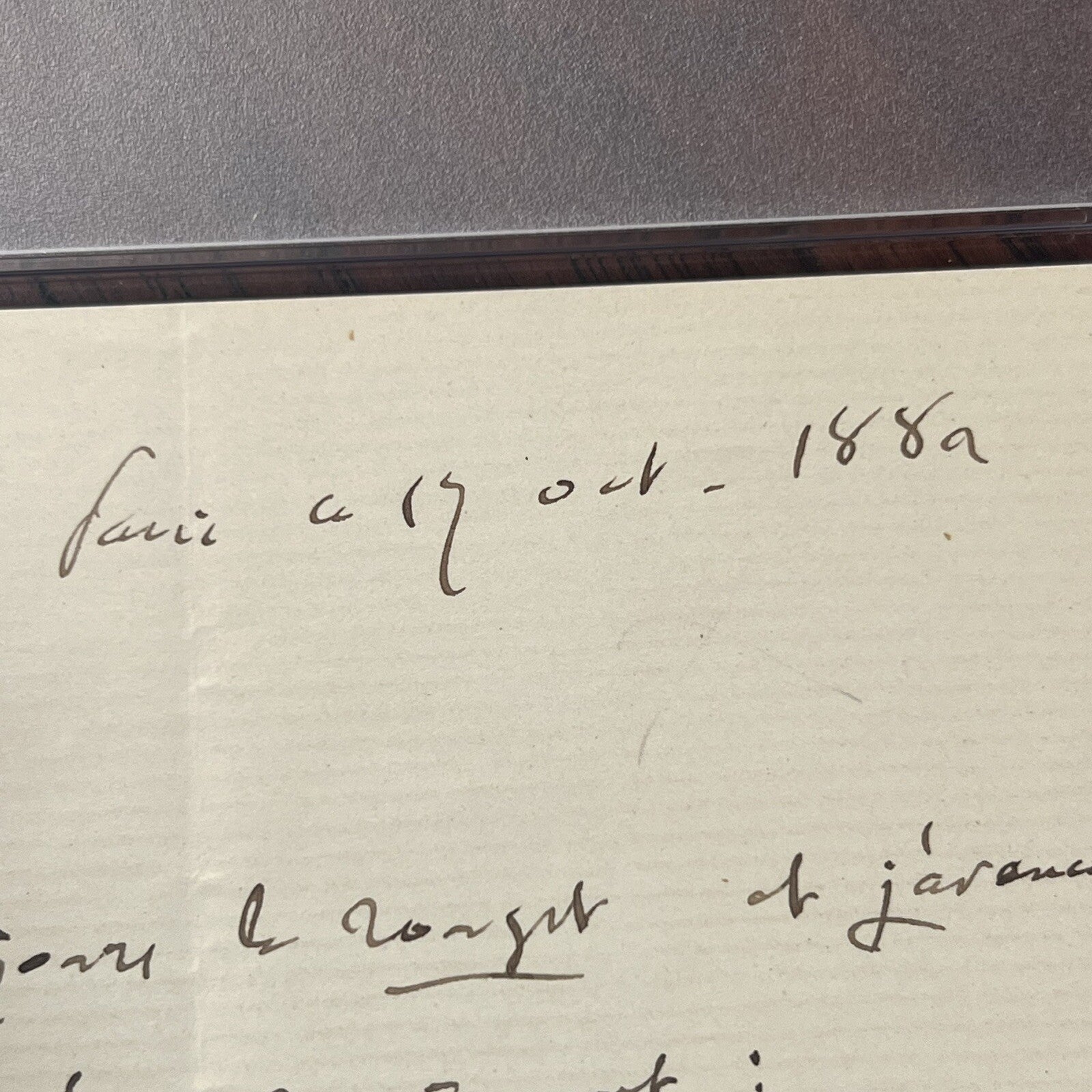 LOUIS PASTEUR * PSA/DNA * Autograph Letter Testing His Vaccine for Pigs Signed