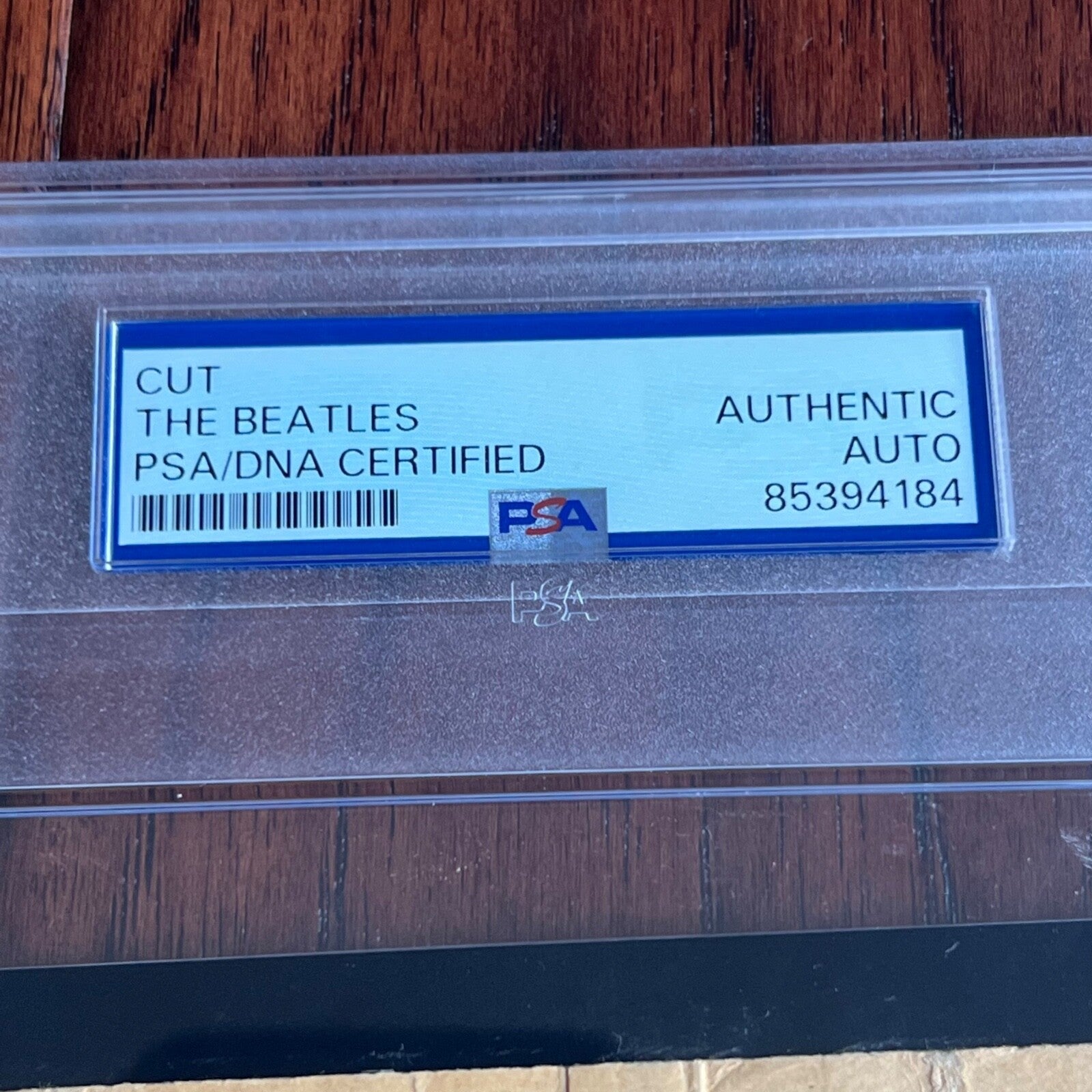 THE BEATLES * PSA * Autograph Page FULL SET Signed * John Lennon Paul McCartney