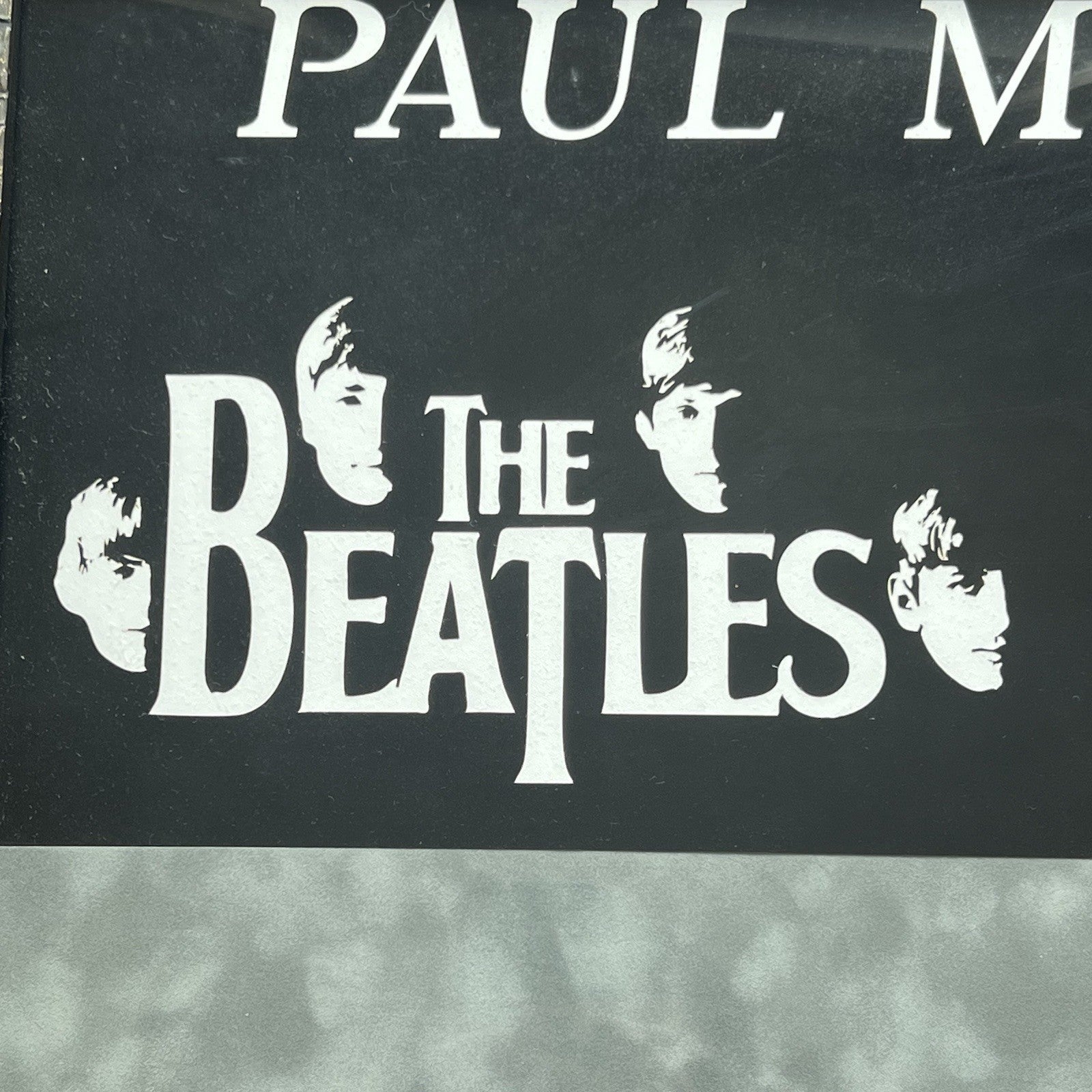 PAUL MCCARTNEY * PSA * ABBEY ROAD Beatles Album * Autograph LP SIGNED Display