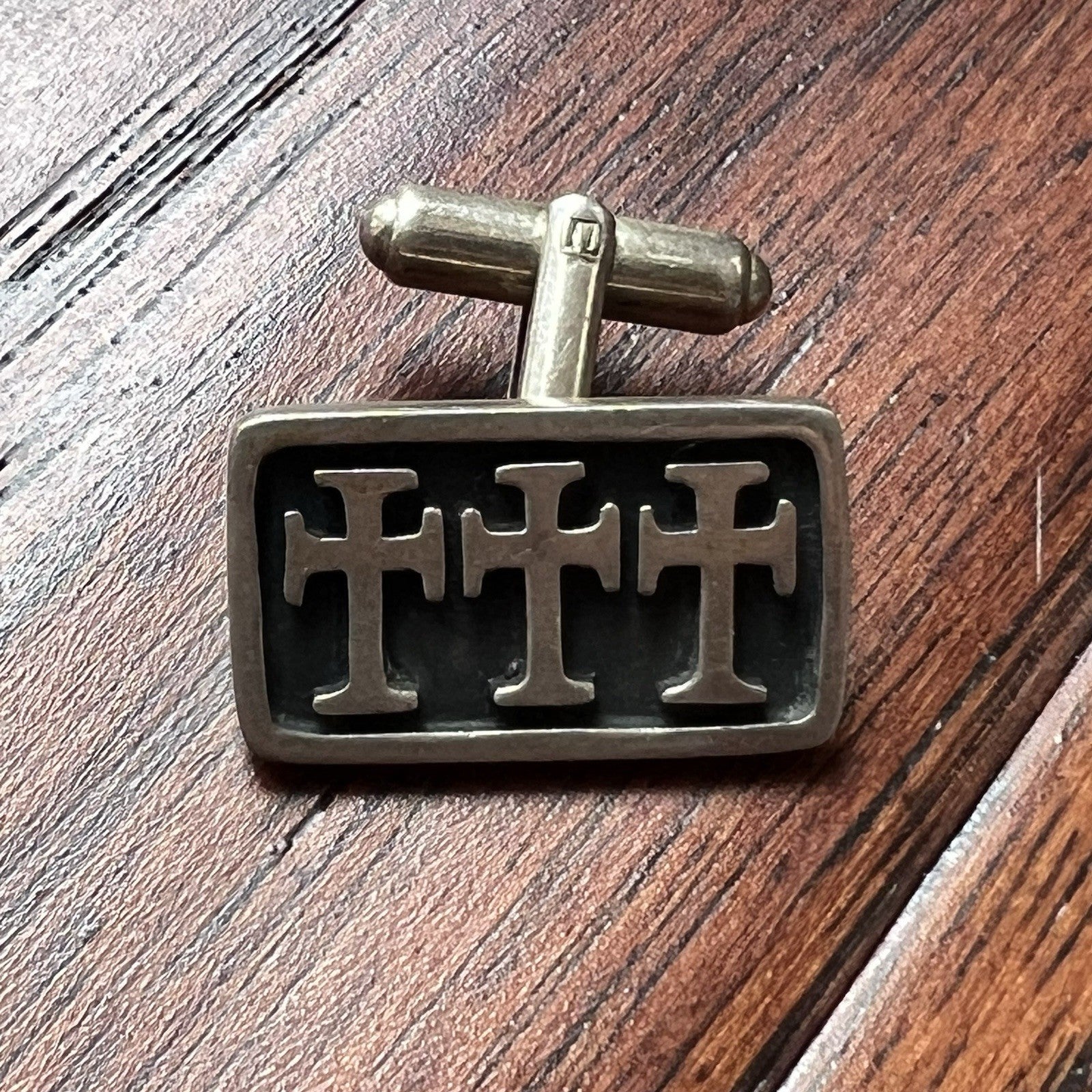 APOLLO 12 * LUNAR SURFACE FLOWN Cross Cufflinks * ALAN BEAN * MOON Autograph COA