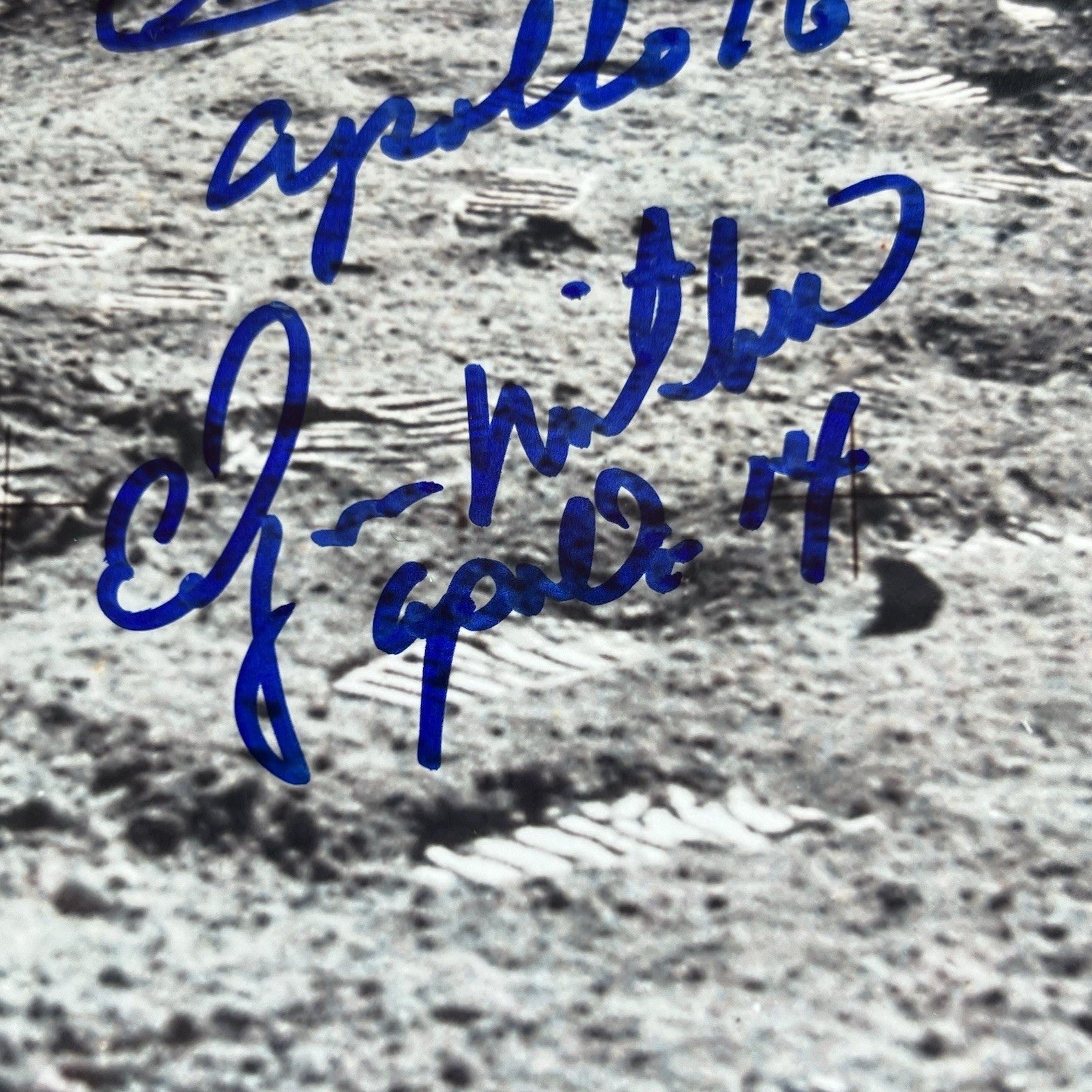MOONWALKERS * JSA * Apollo Astronauts Signed Autograph Alan Bean Edgar Mitchell