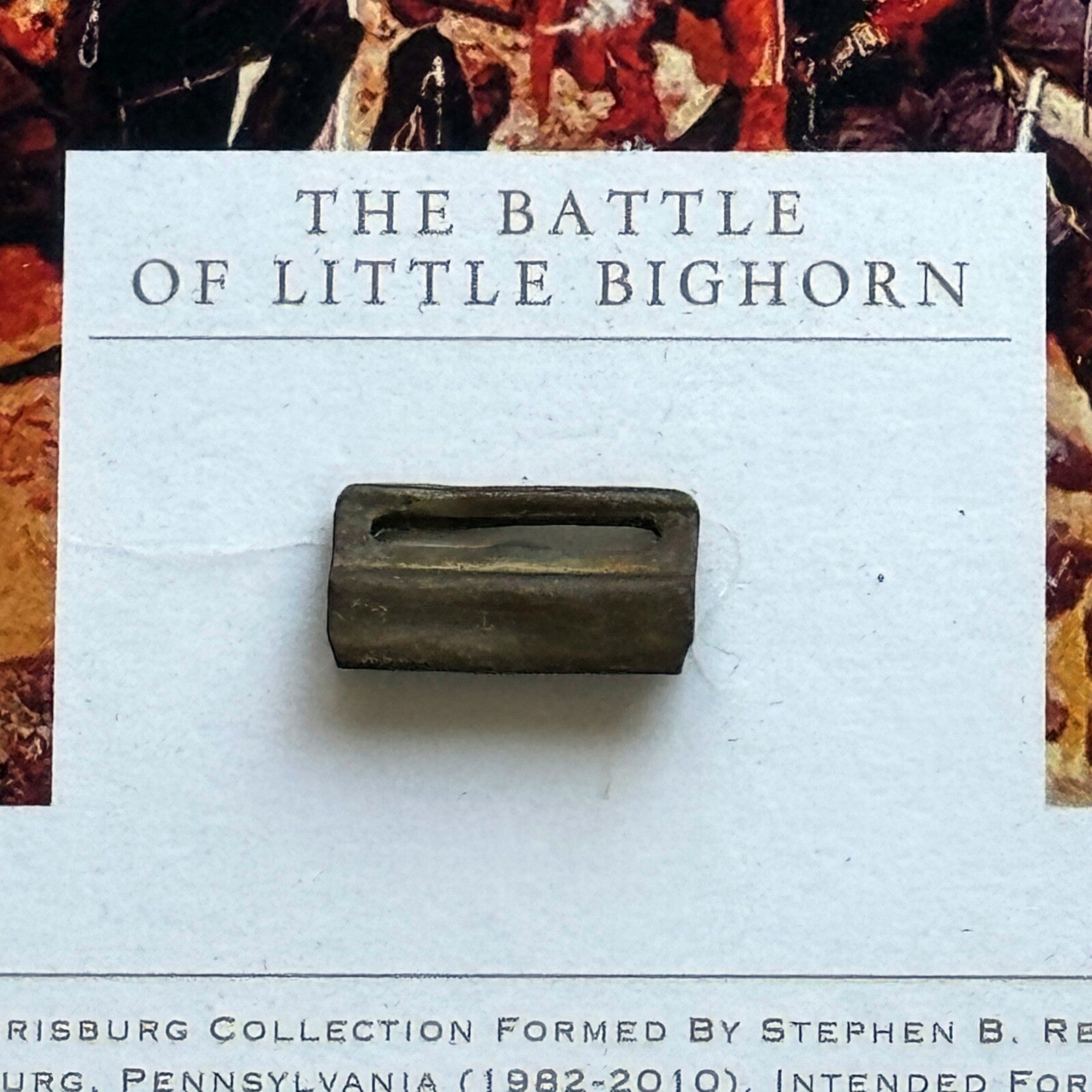 CUSTER'S LAST STAND * Original BATTLEFIELD DUG Artifact * LITTLE BIGHORN * COA