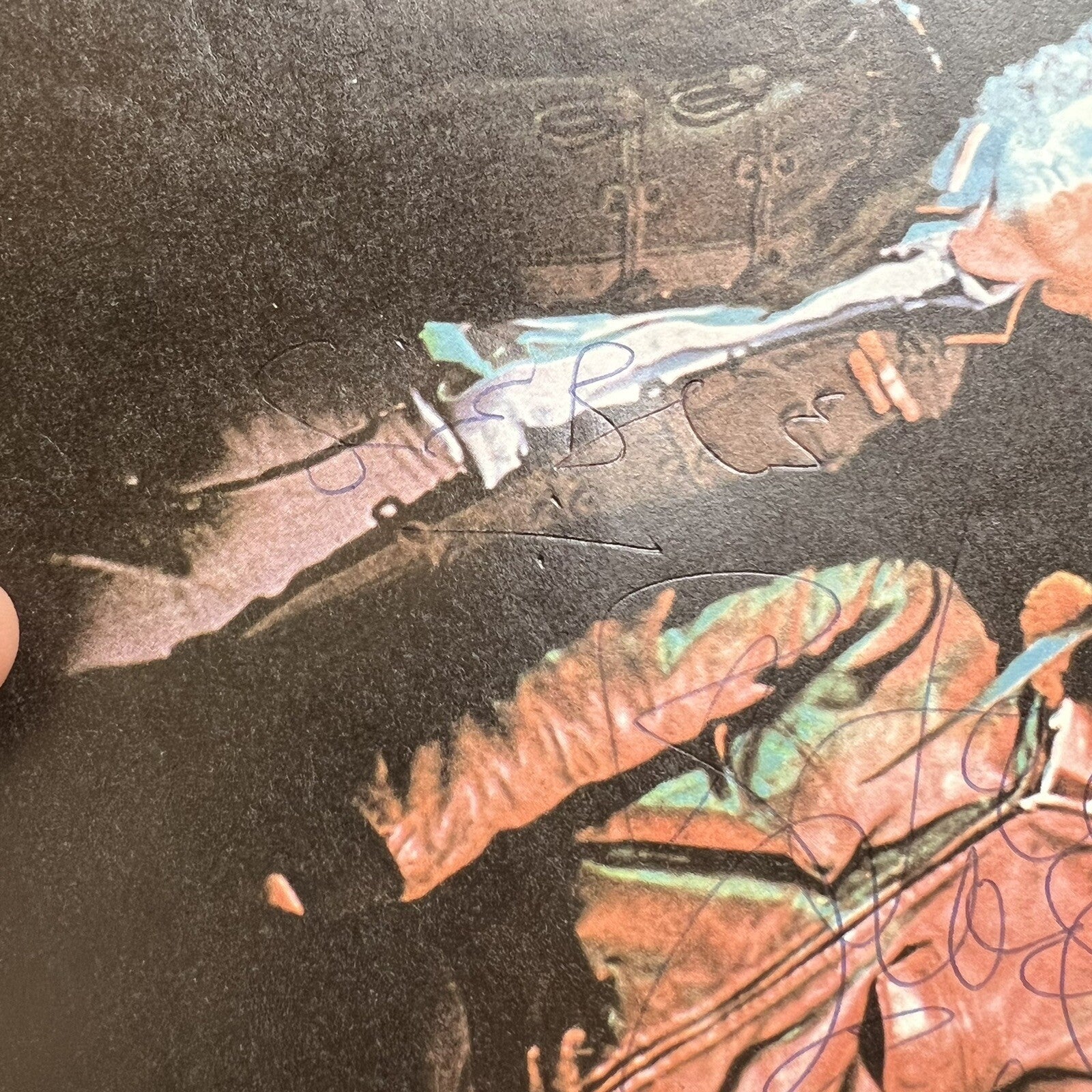 CREAM * PSA/DNA * Eric Clapton Jack Bruce Autograph Signed Album Print Fresh