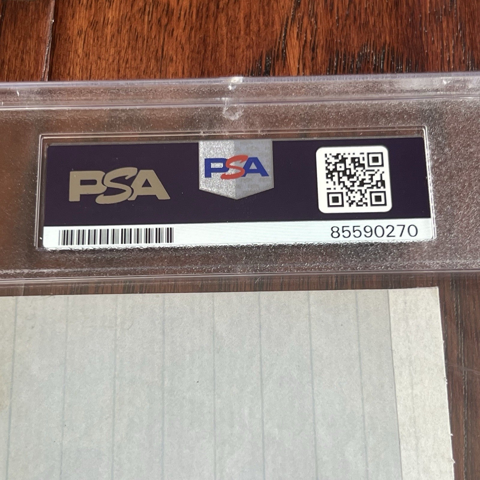 ABRAHAM LINCOLN * PSA * Handwritten LEGAL CASE Cut from an Autograph Doc Signed