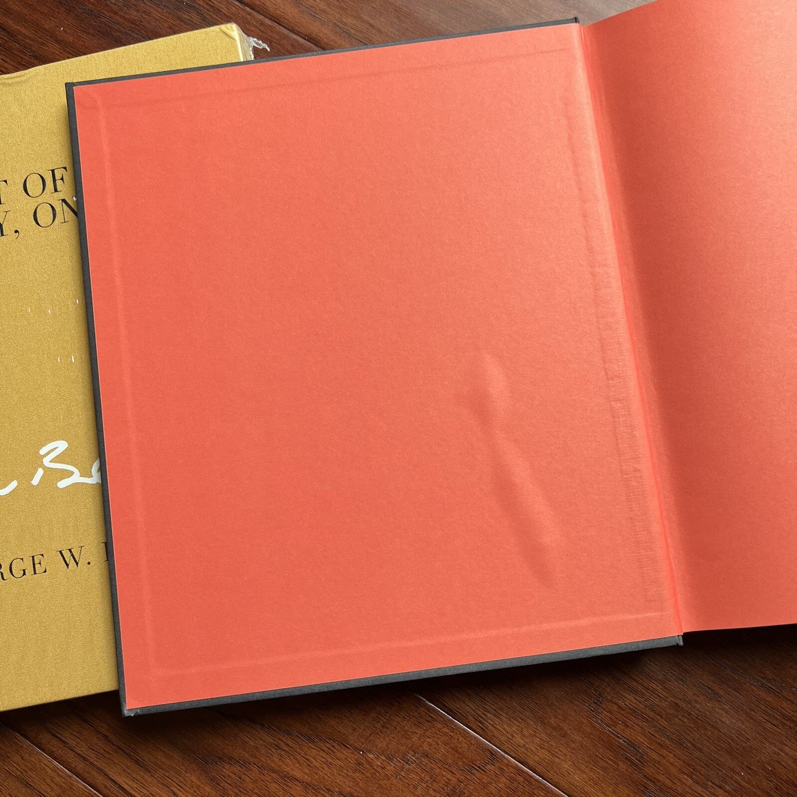 GEORGE W BUSH * Deluxe Limited Edition Signed Out of Many One Autograph Book