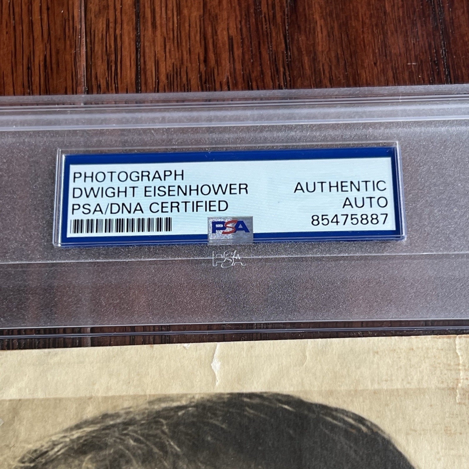 DWIGHT D. EISENHOWER * PSA * Autograph INAUGURAL Photo SIGNED * Full Signature