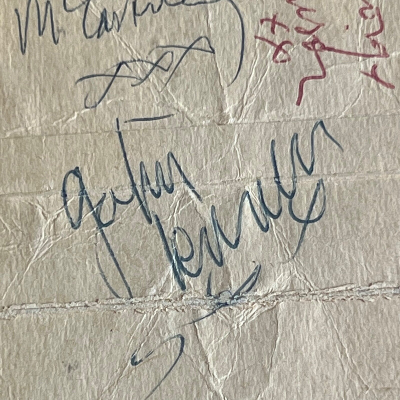 THE BEATLES * PSA * Autograph Page FULL SET Signed * John Lennon Paul McCartney