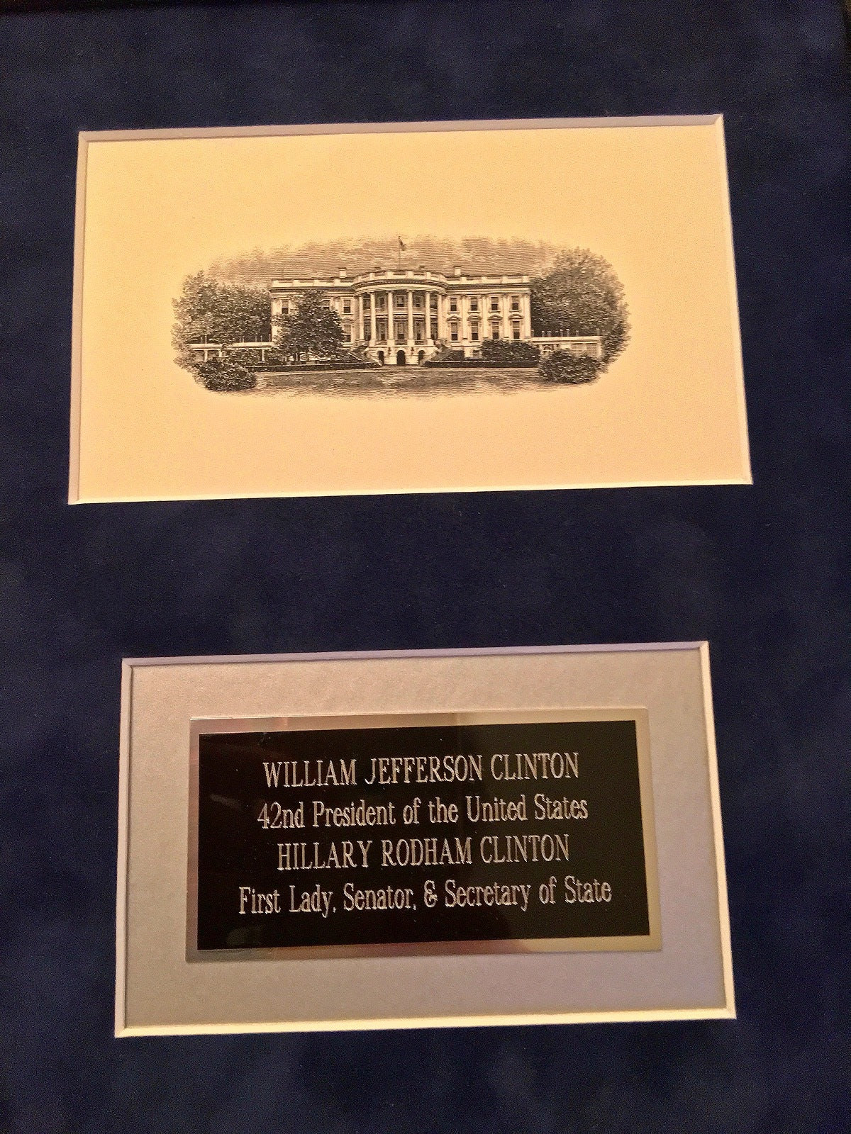 HILLARY CLINTON + BILL * PSA/DNA Authentic AUTOGRAPH Duo SIGNED *  President