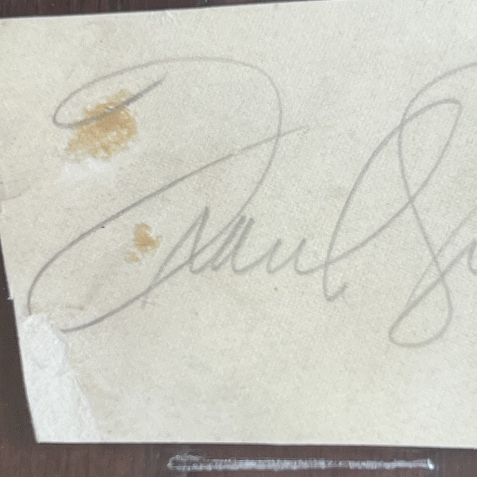 FRANK SINATRA * Beckett BAS * Authentic Cut Signature Autograph From 1940 Signed