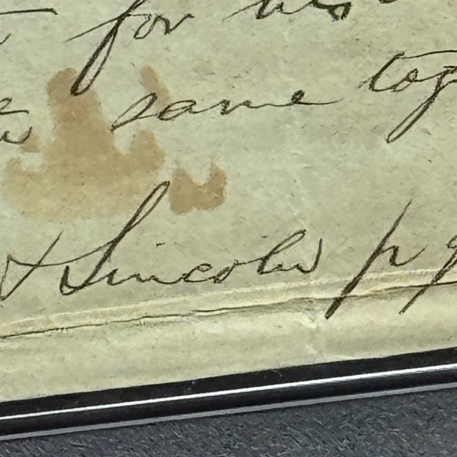 ABRAHAM LINCOLN * PSA * Autograph Lengthy Handwritten Legal Case SIGNED