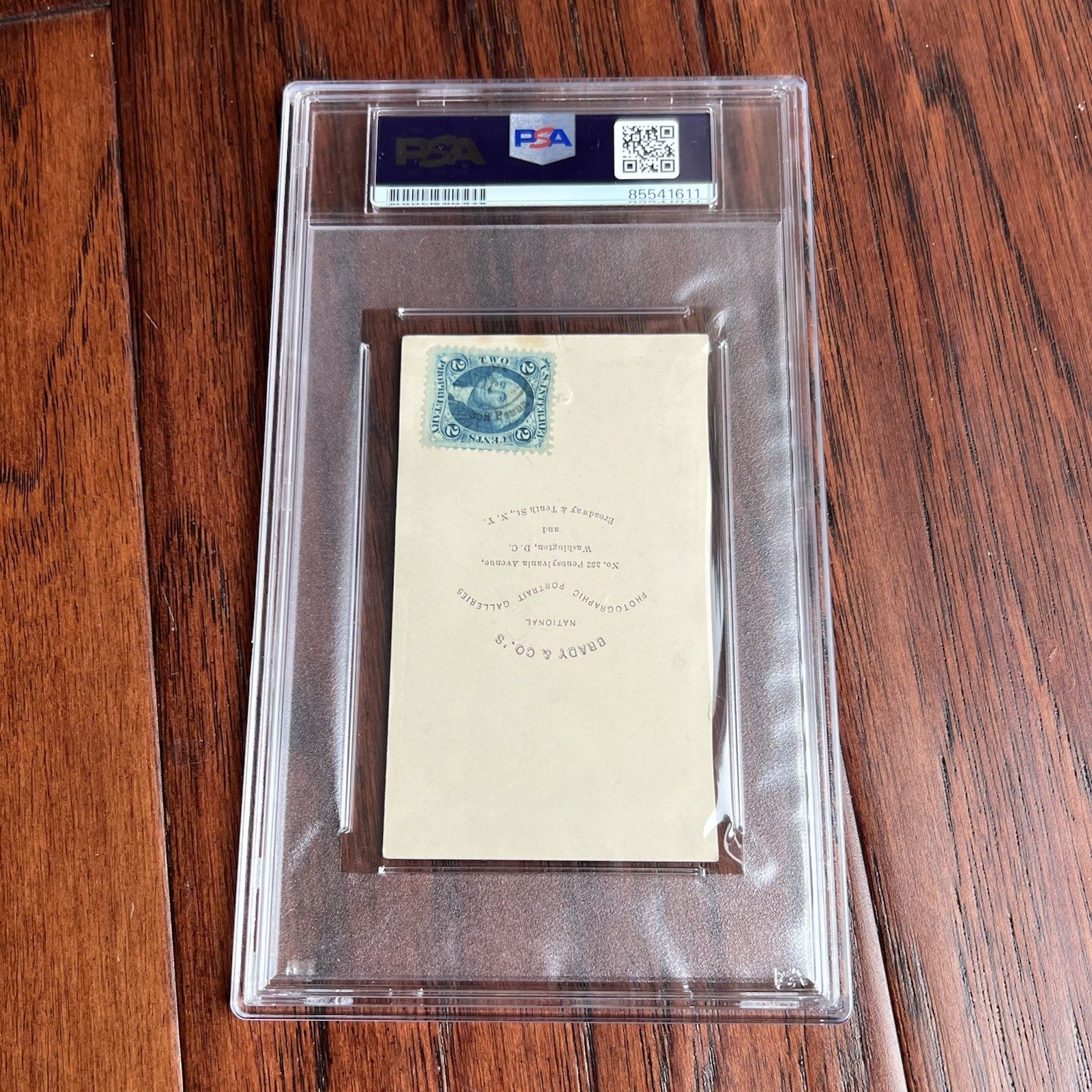 WILLIAM H SEWARD * PSA * Signed CDV Autograph Photograph Abraham Lincoln Cabinet