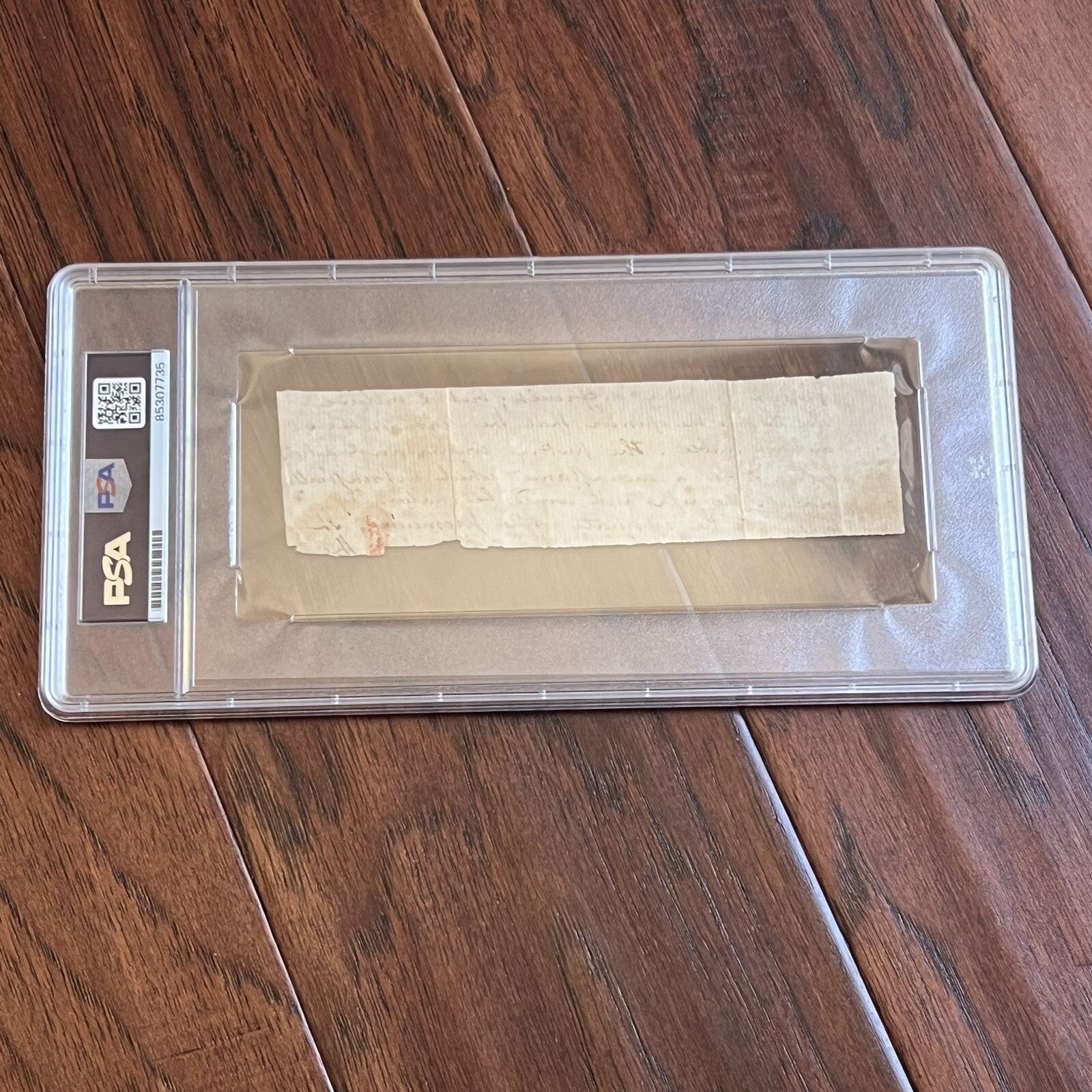 ALEXANDER HAMILTON * PSA * Autograph Handwritten Legal Case Un Signed Writing