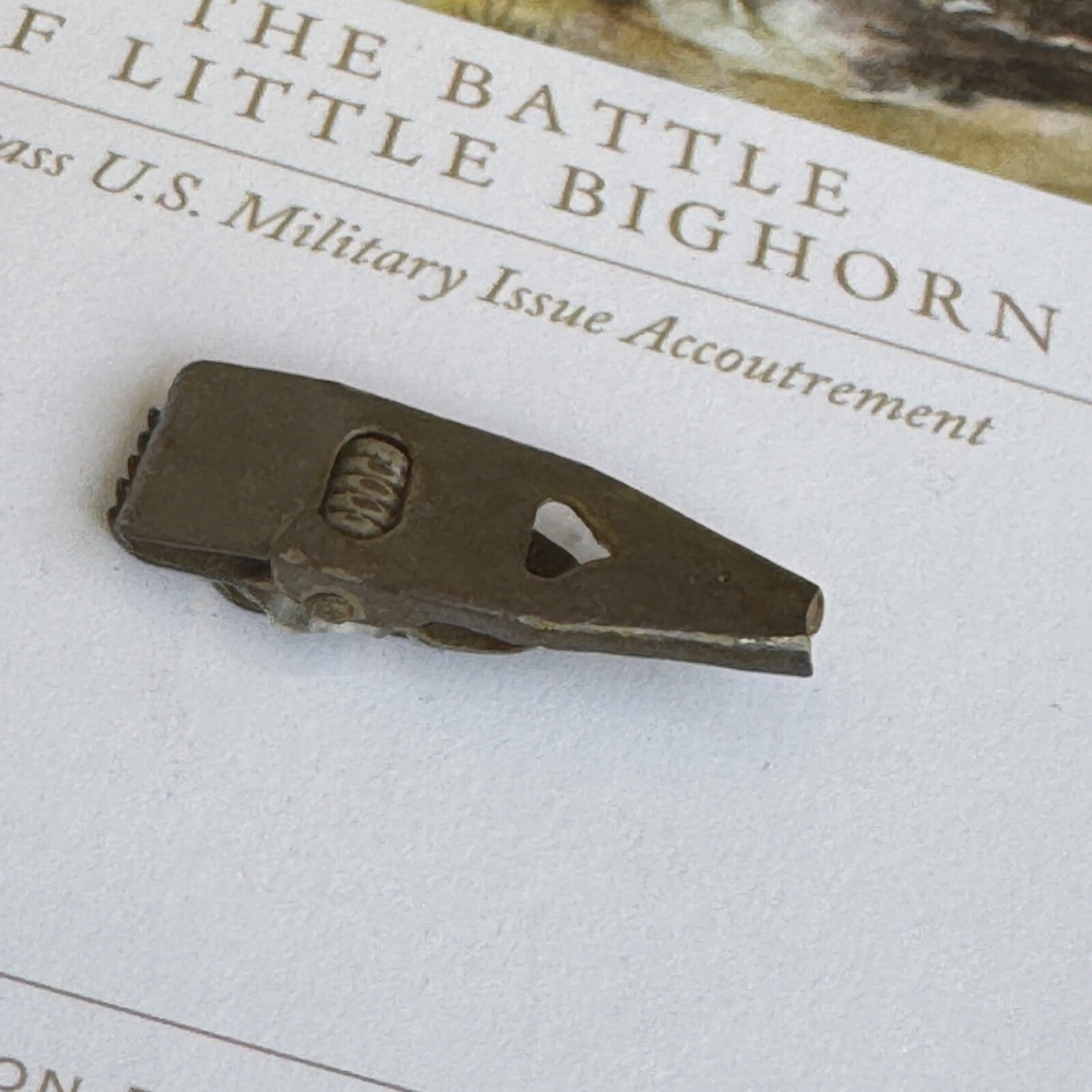 CUSTER'S LAST STAND * Original BATTLEFIELD DUG Artifact * LITTLE BIGHORN * COA