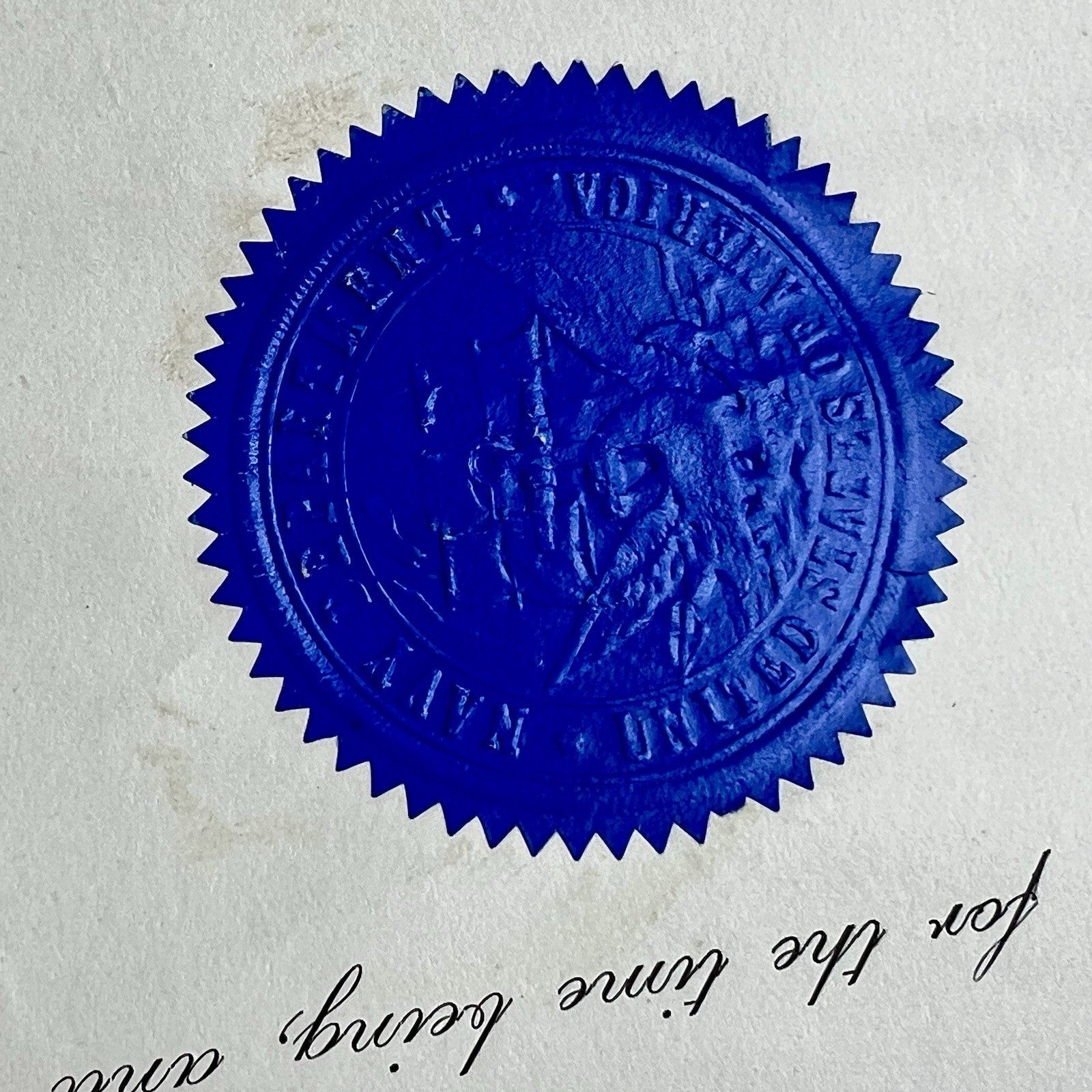 THEODORE ROOSEVELT * PSA* Autograph Document Signed Naval Appointment Teddy