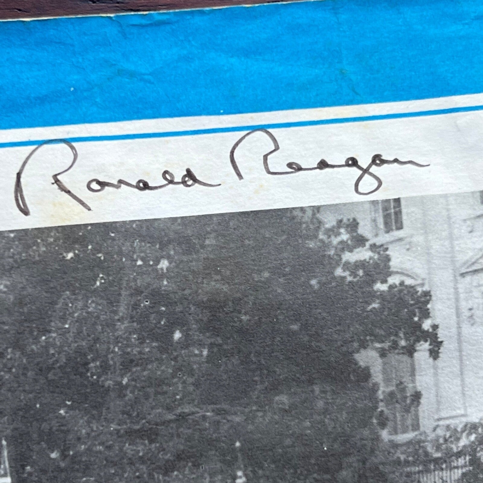 RONALD REAGAN * PSA * Autograph as President NUCLEAR MISSILE TREATY Signed