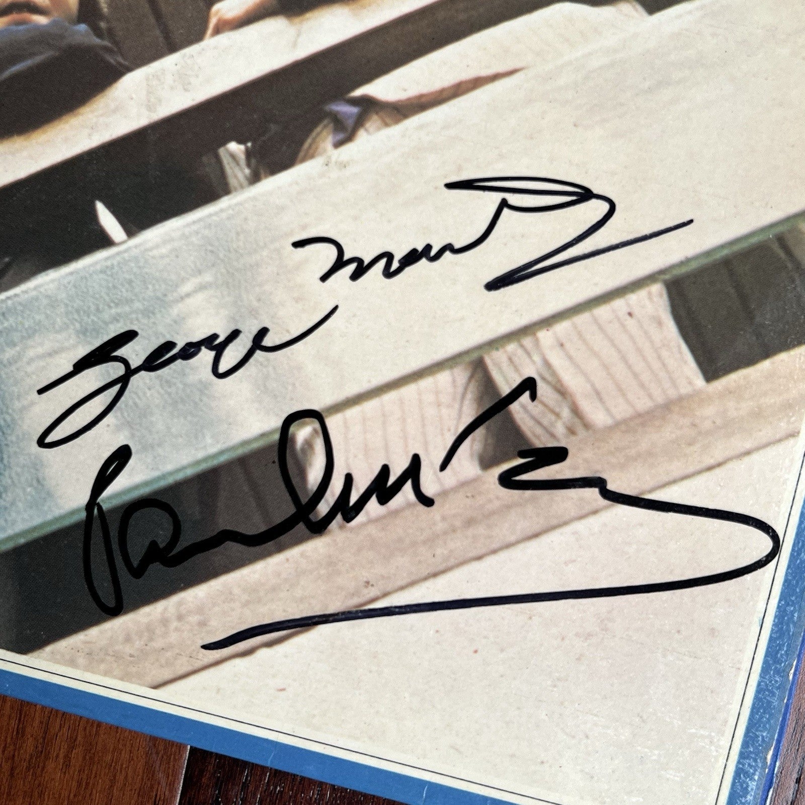 PAUL McCARTNEY & GEORGE MARTIN * PSA *  Autograph BEATLES 1967-1970 Album Signed